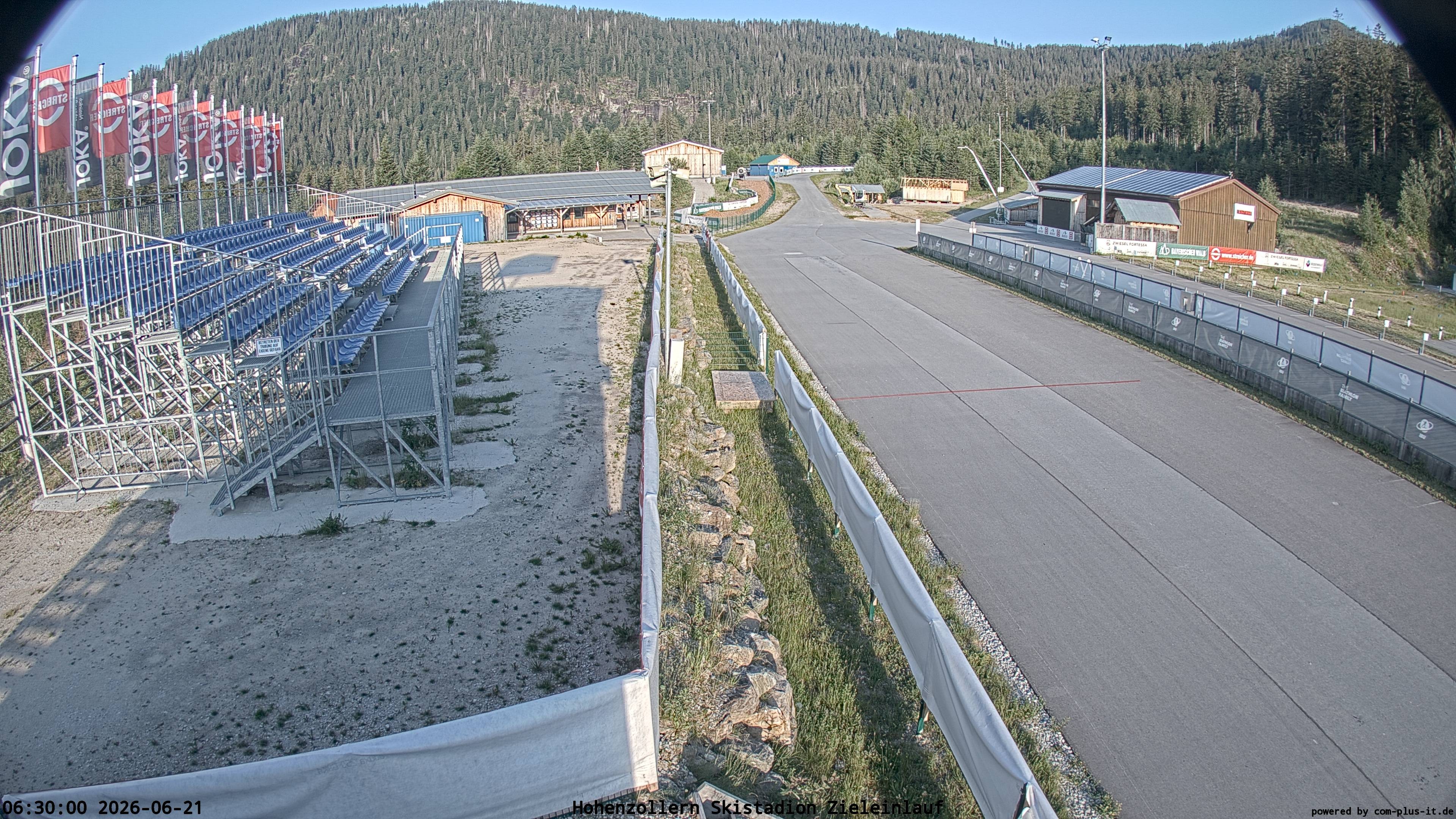 Archived image Webcam Arber Biathlon Stadium
