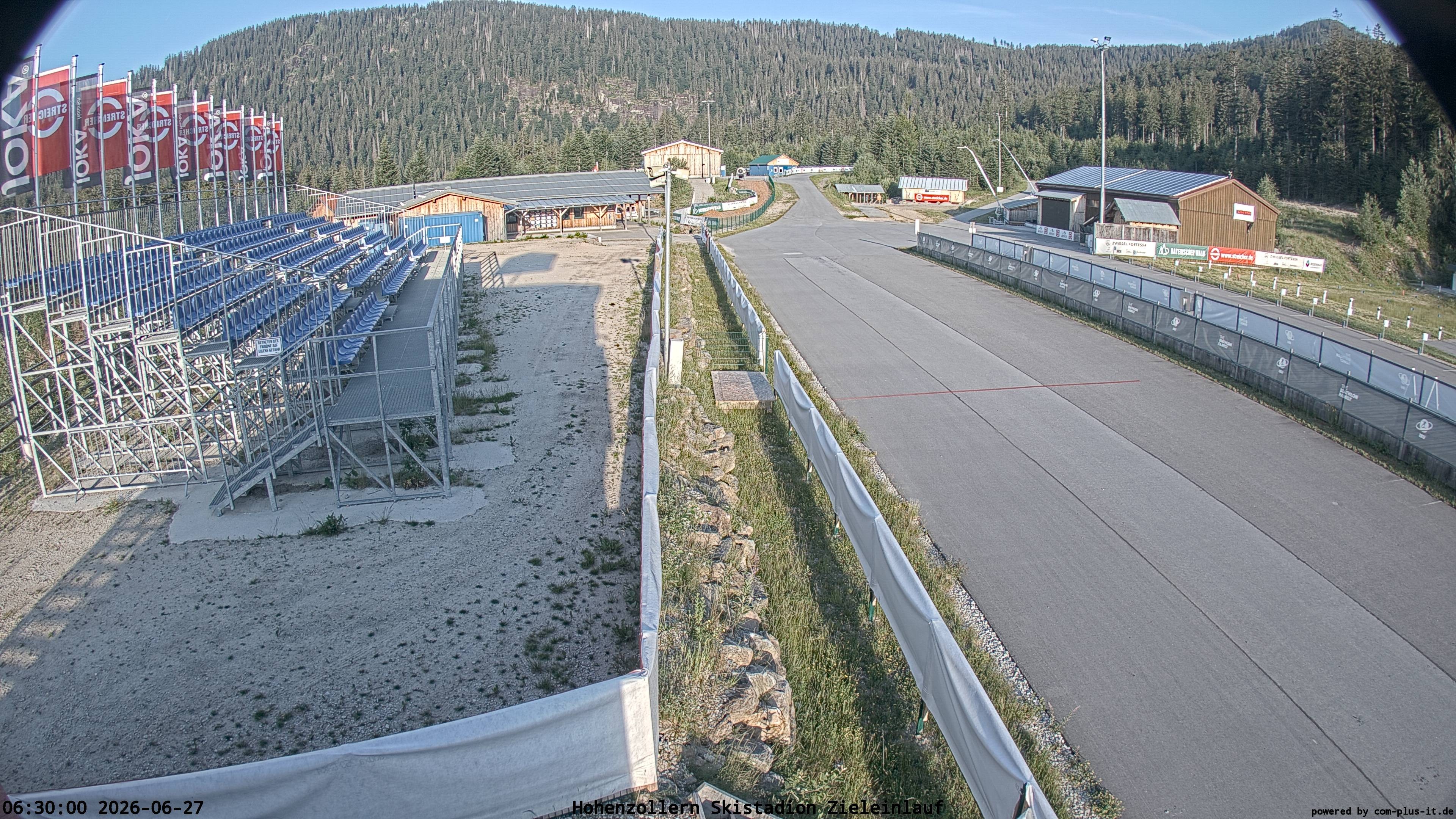 Archived image Webcam Arber Biathlon Stadium