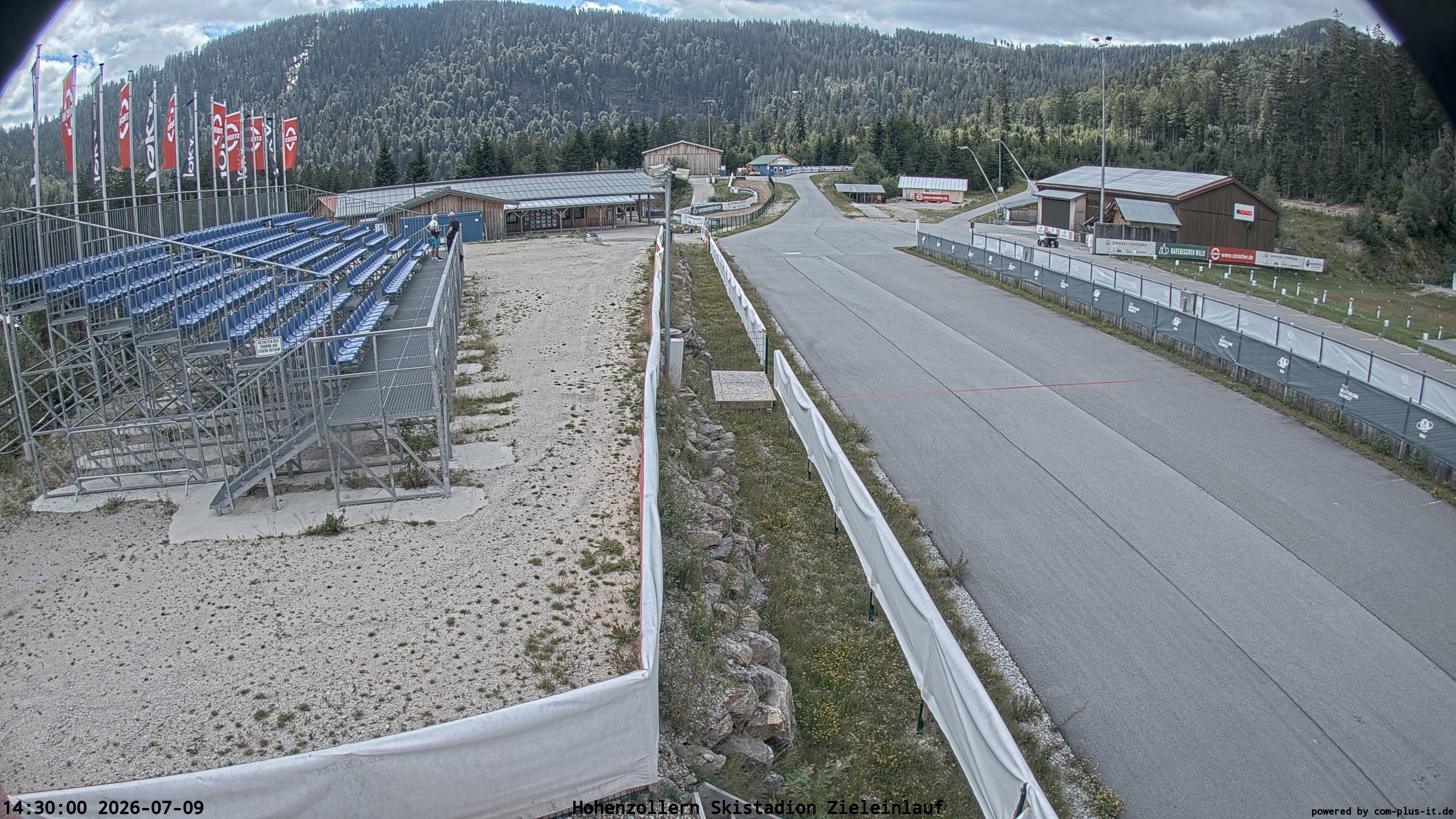 Archived image Webcam Arber Biathlon Stadium