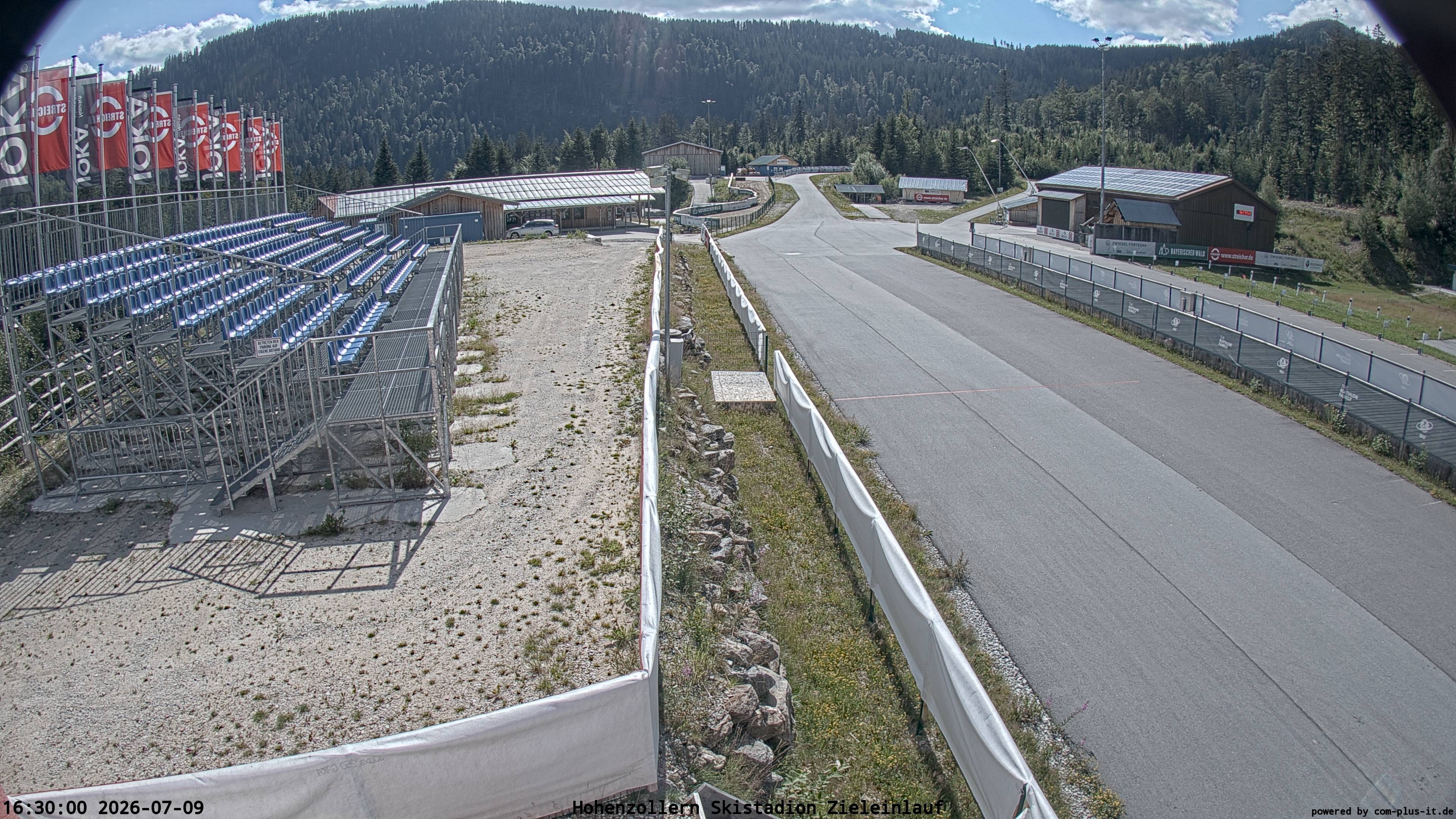 Archived image Webcam Arber Biathlon Stadium