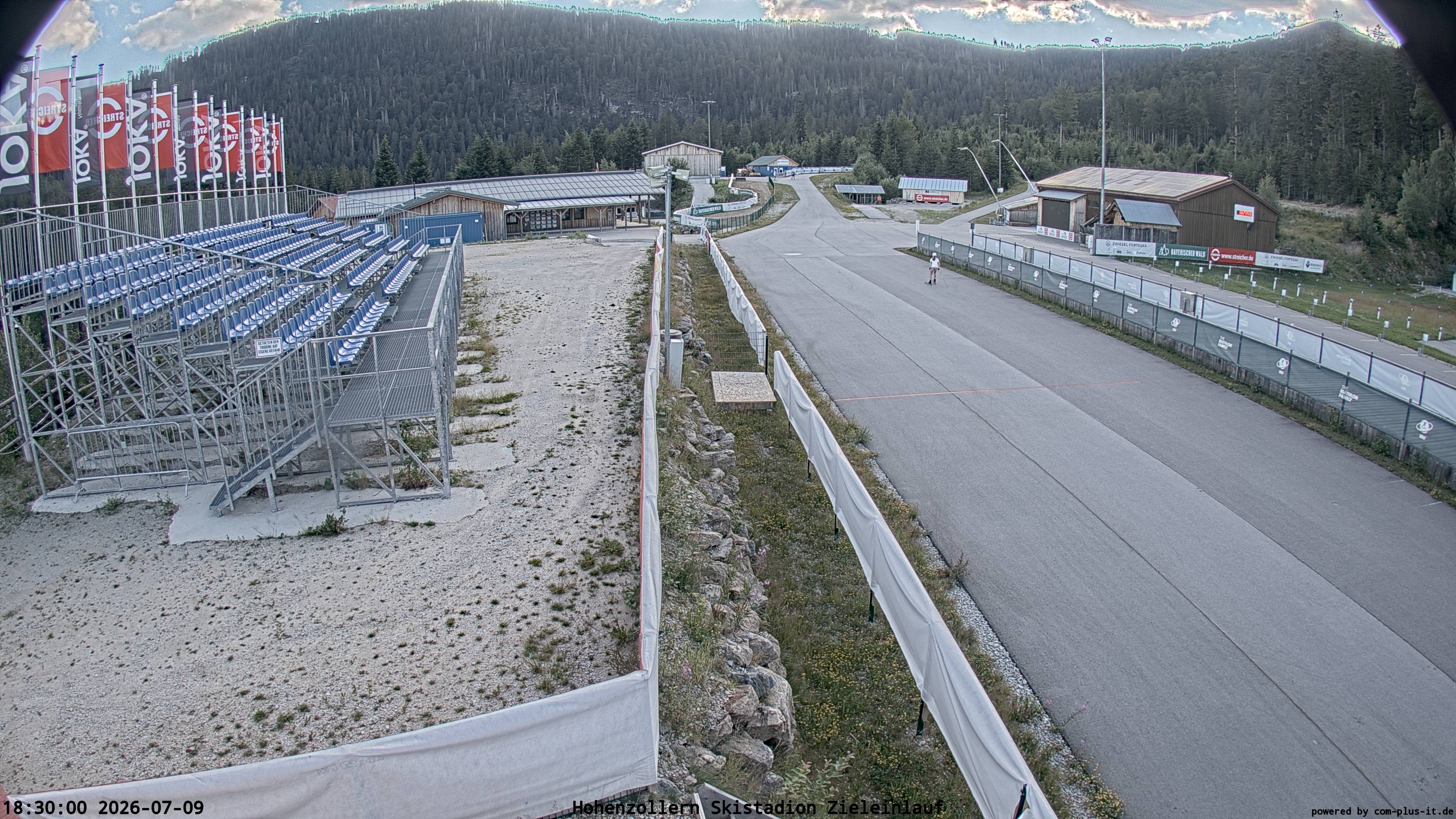 Archived image Webcam Arber Biathlon Stadium