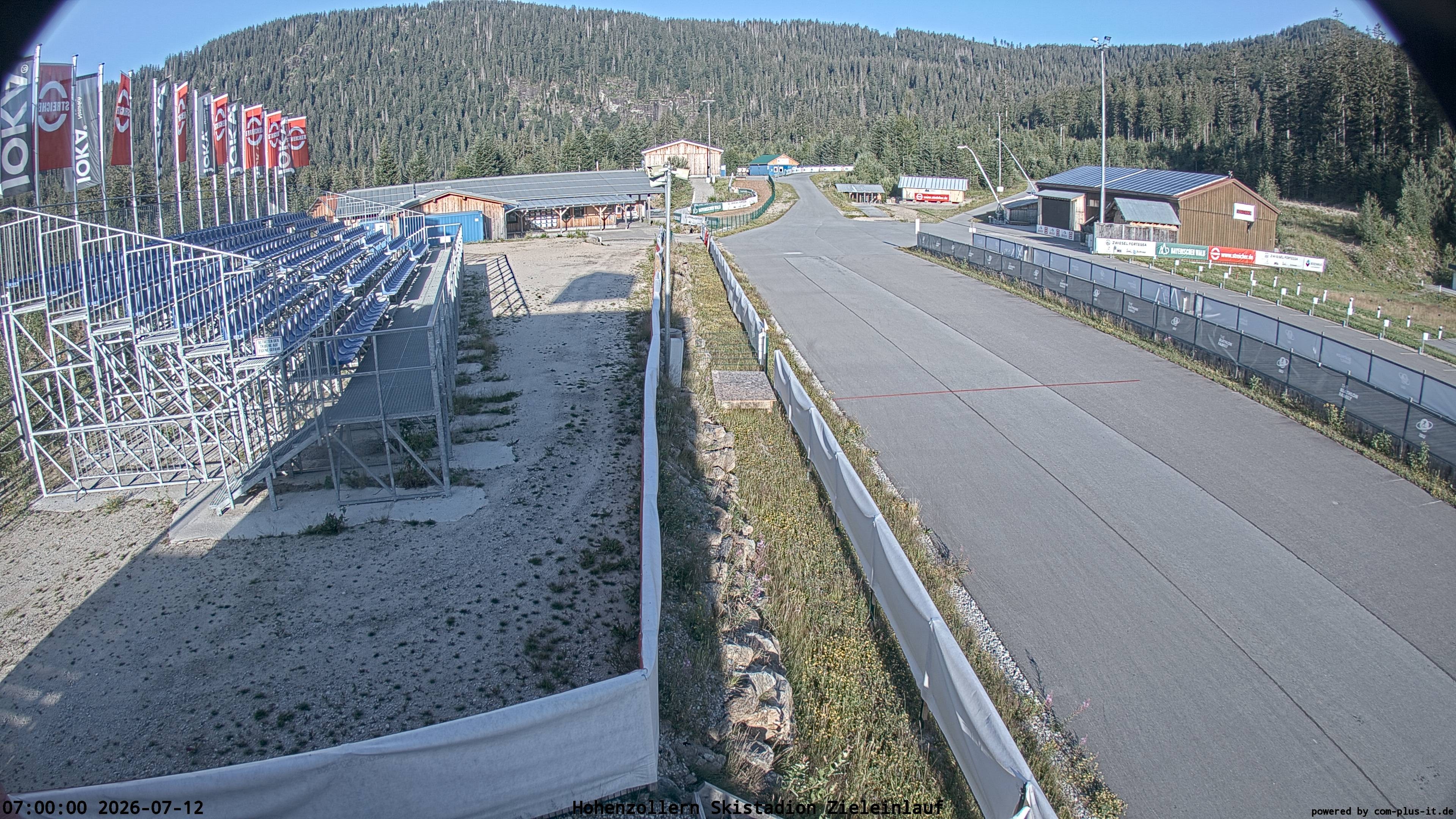 Archived image Webcam Arber Biathlon Stadium