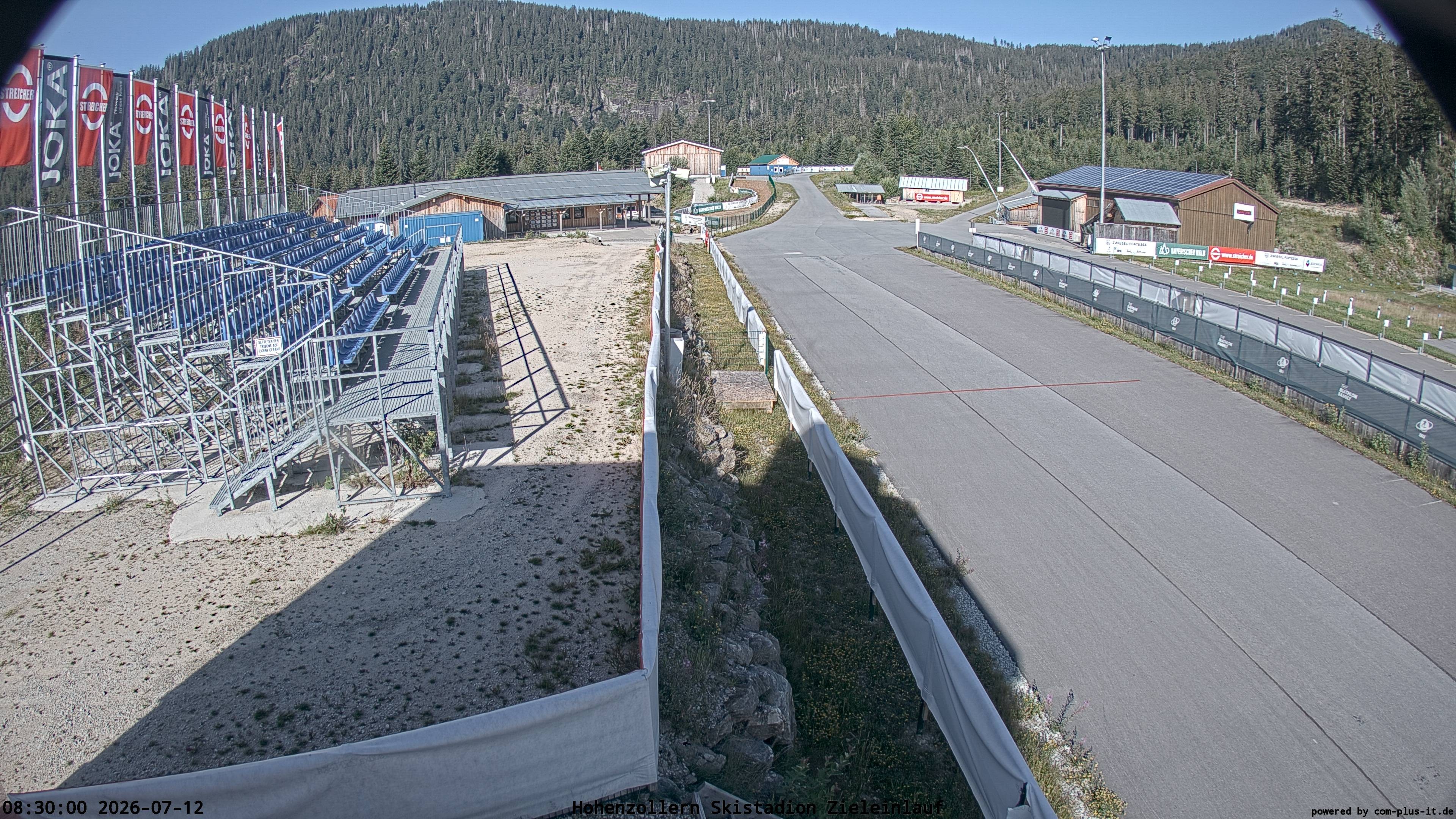 Archived image Webcam Arber Biathlon Stadium