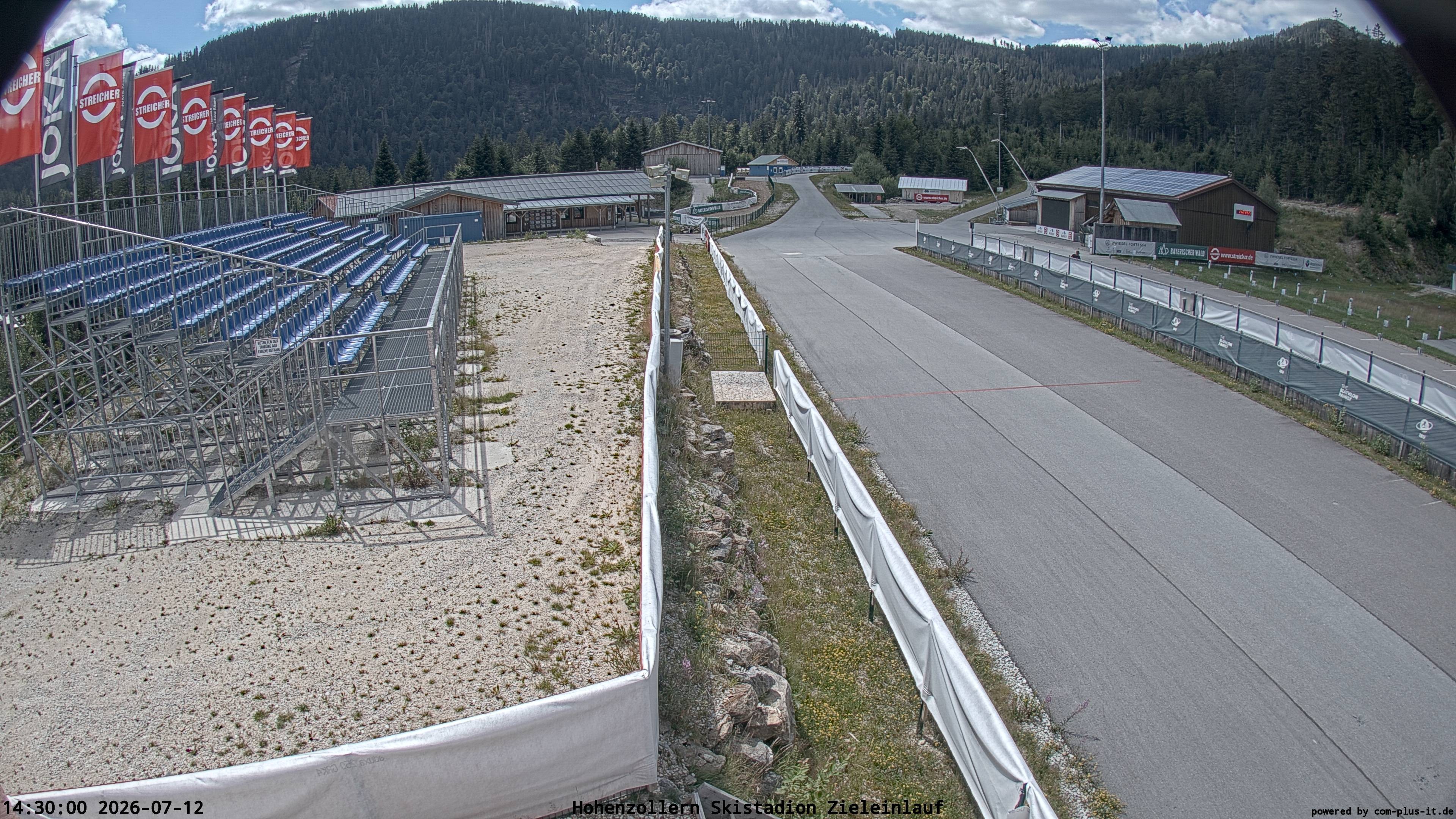 Archived image Webcam Arber Biathlon Stadium