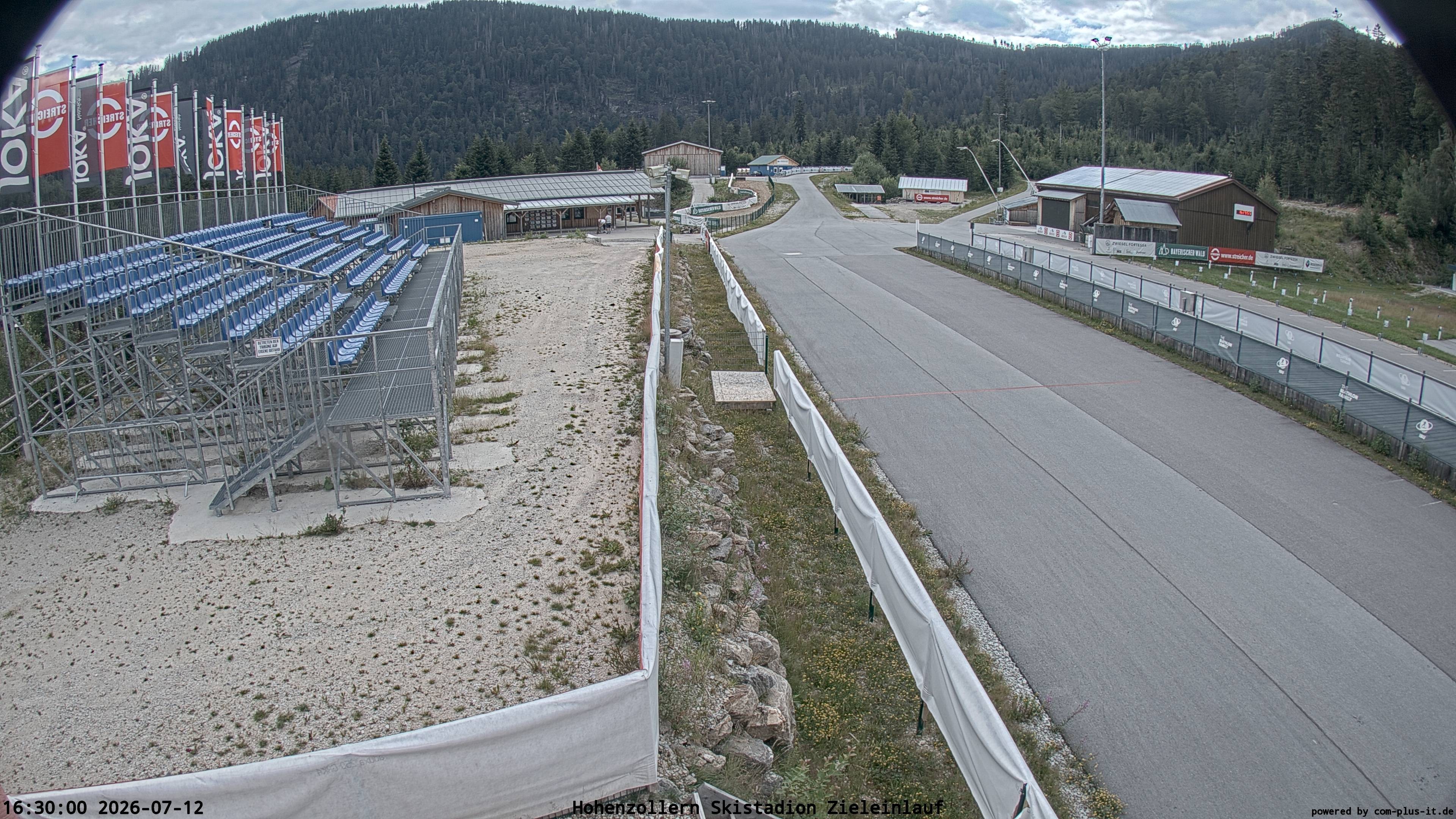 Archived image Webcam Arber Biathlon Stadium