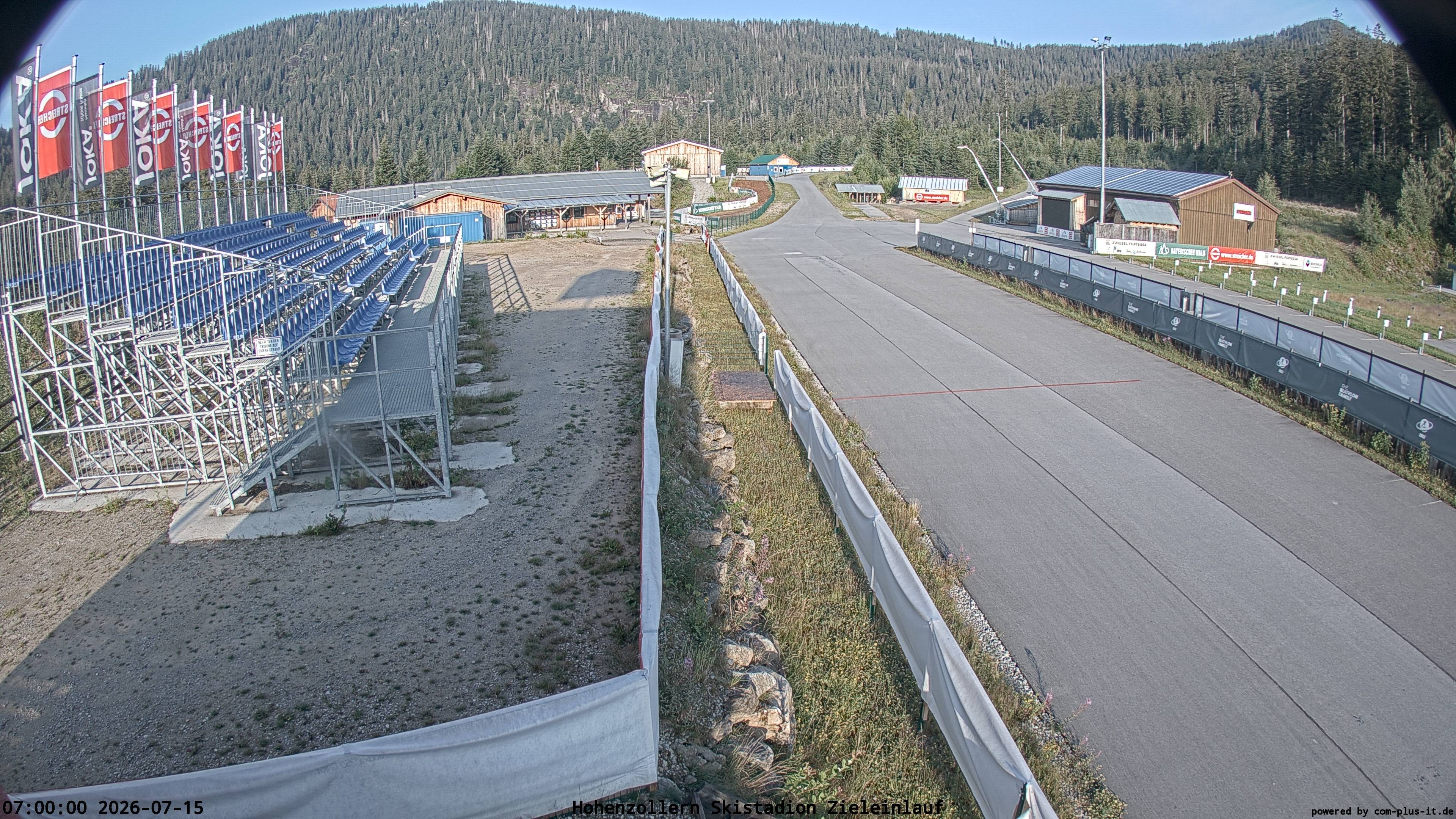 Archived image Webcam Arber Biathlon Stadium