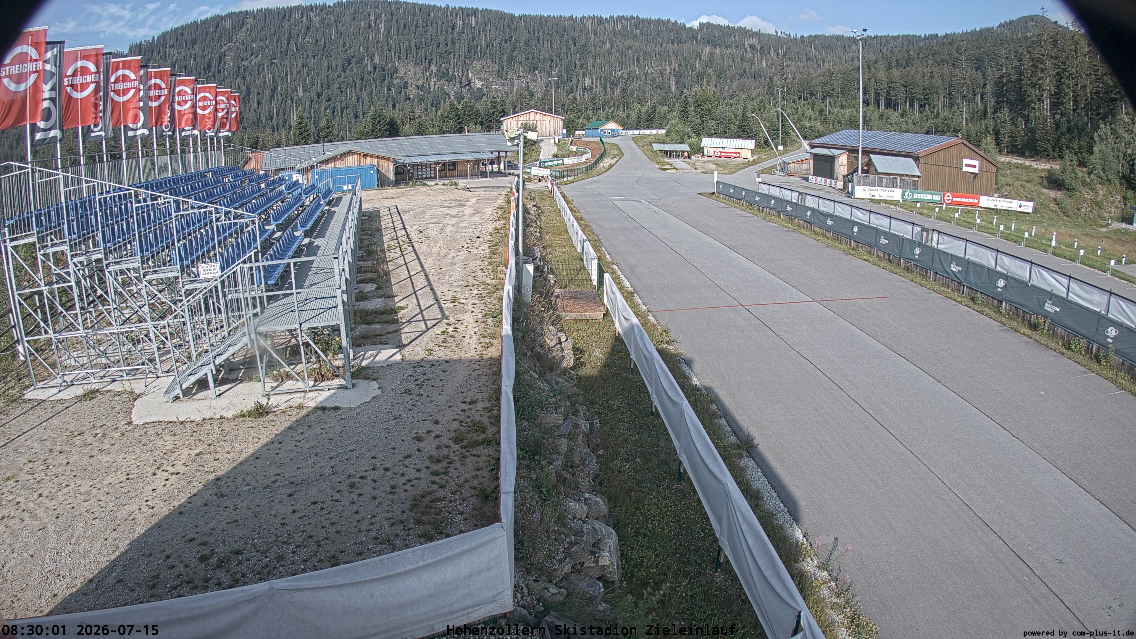 Archived image Webcam Arber Biathlon Stadium