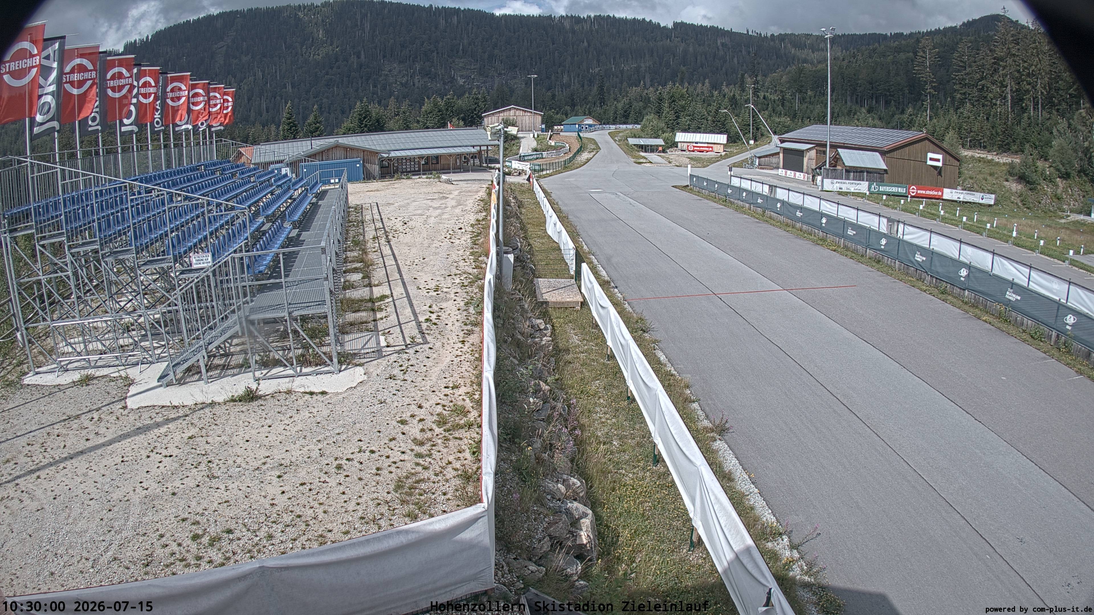 Archived image Webcam Arber Biathlon Stadium