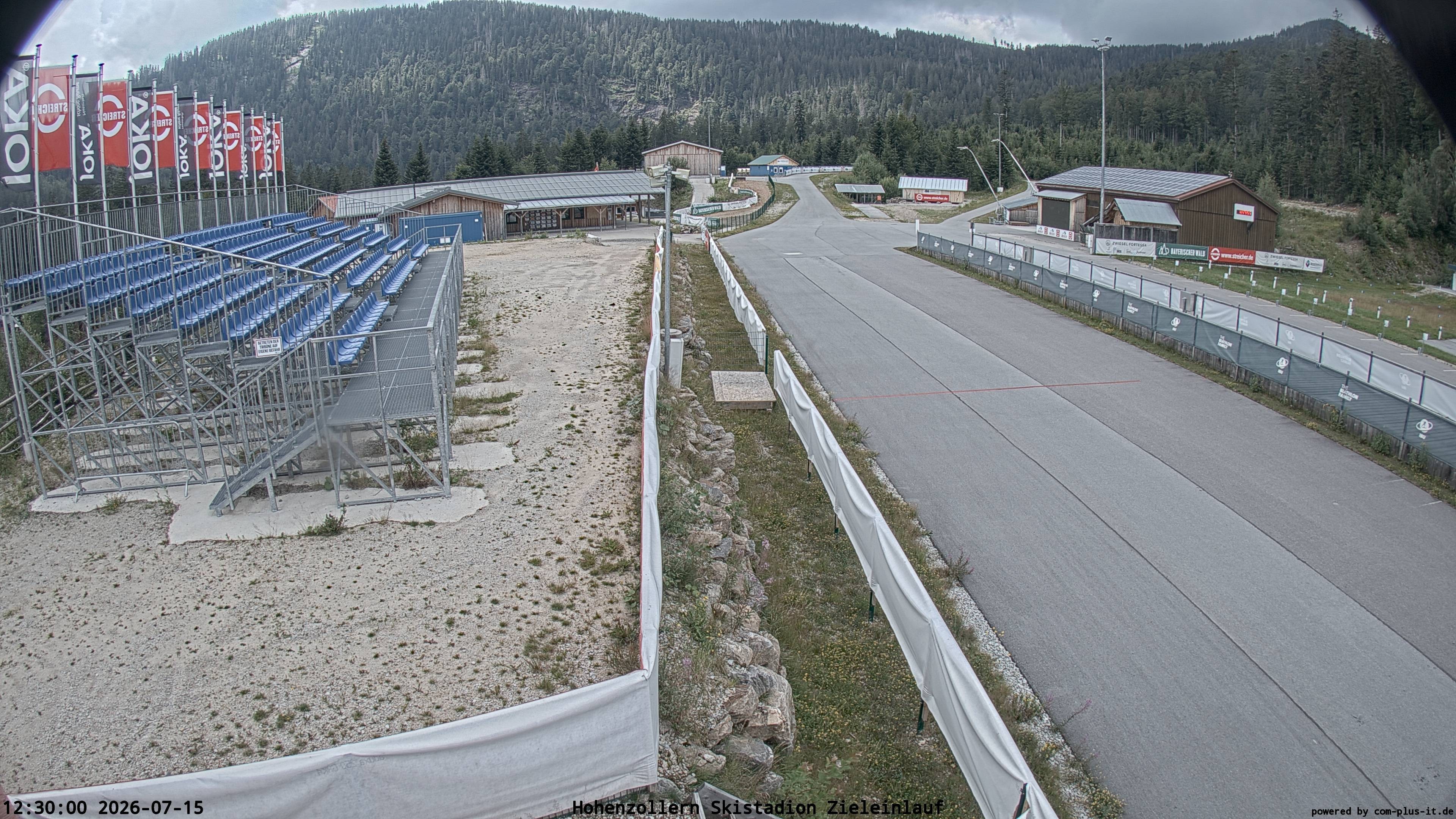 Archived image Webcam Arber Biathlon Stadium