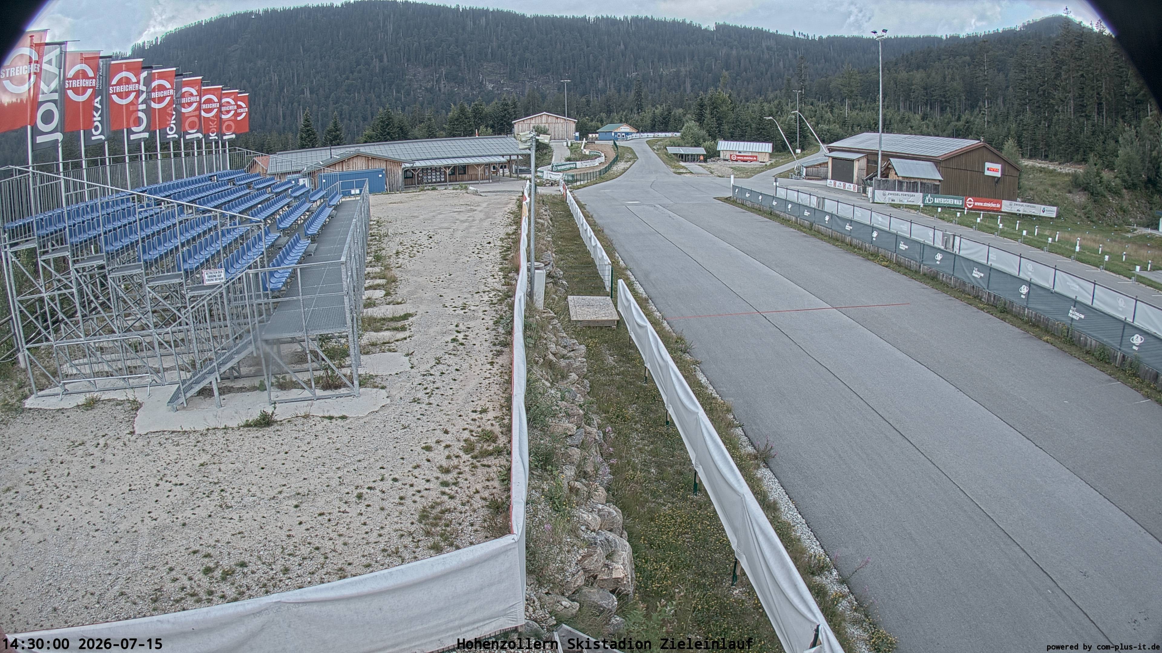 Archived image Webcam Arber Biathlon Stadium