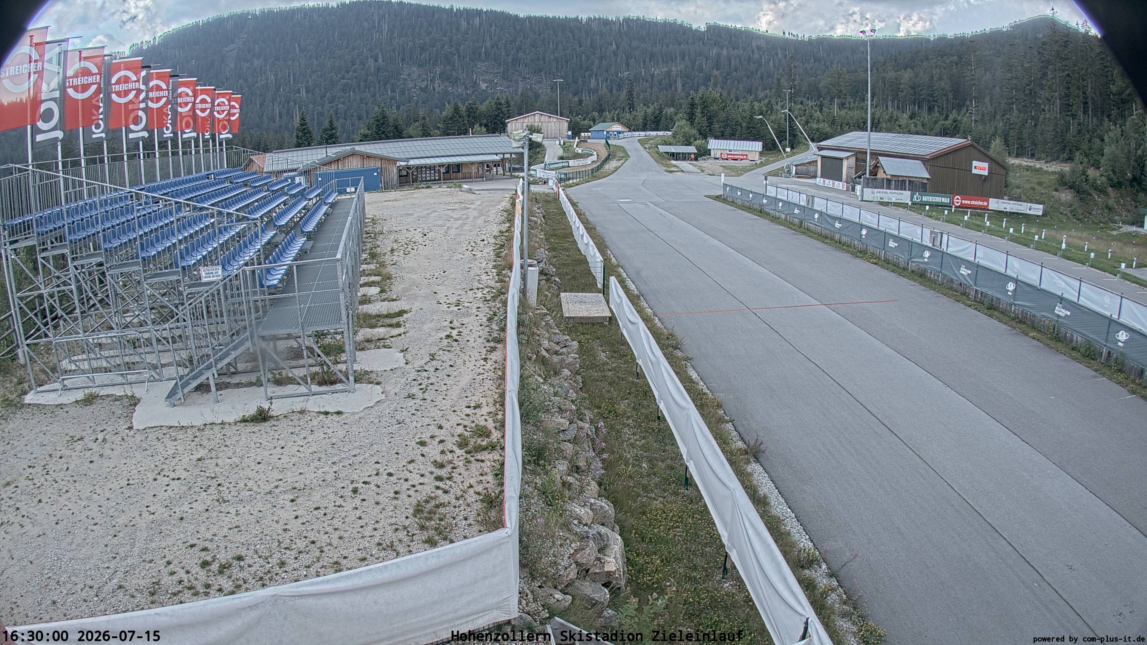 Archived image Webcam Arber Biathlon Stadium