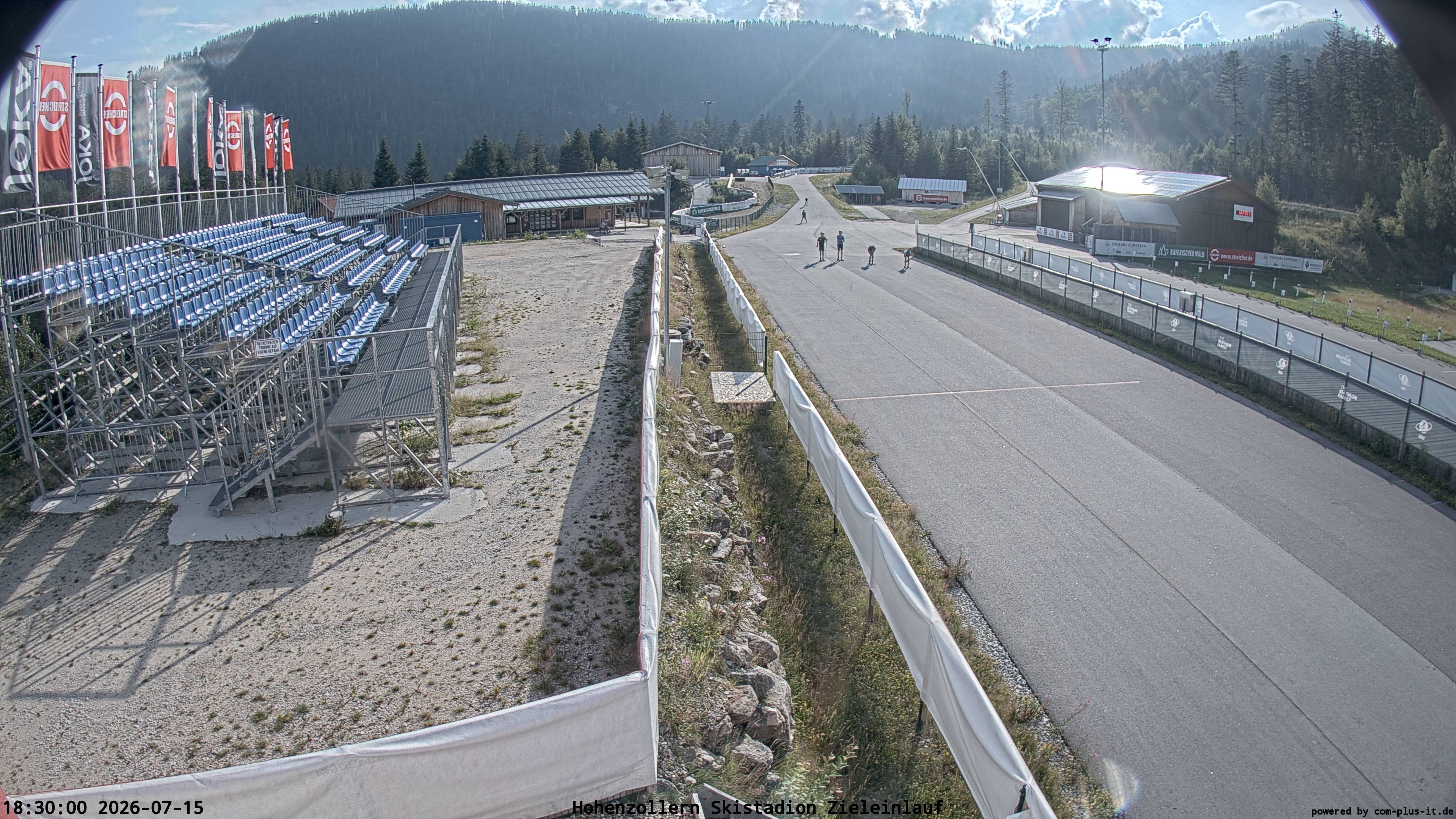 Archived image Webcam Arber Biathlon Stadium