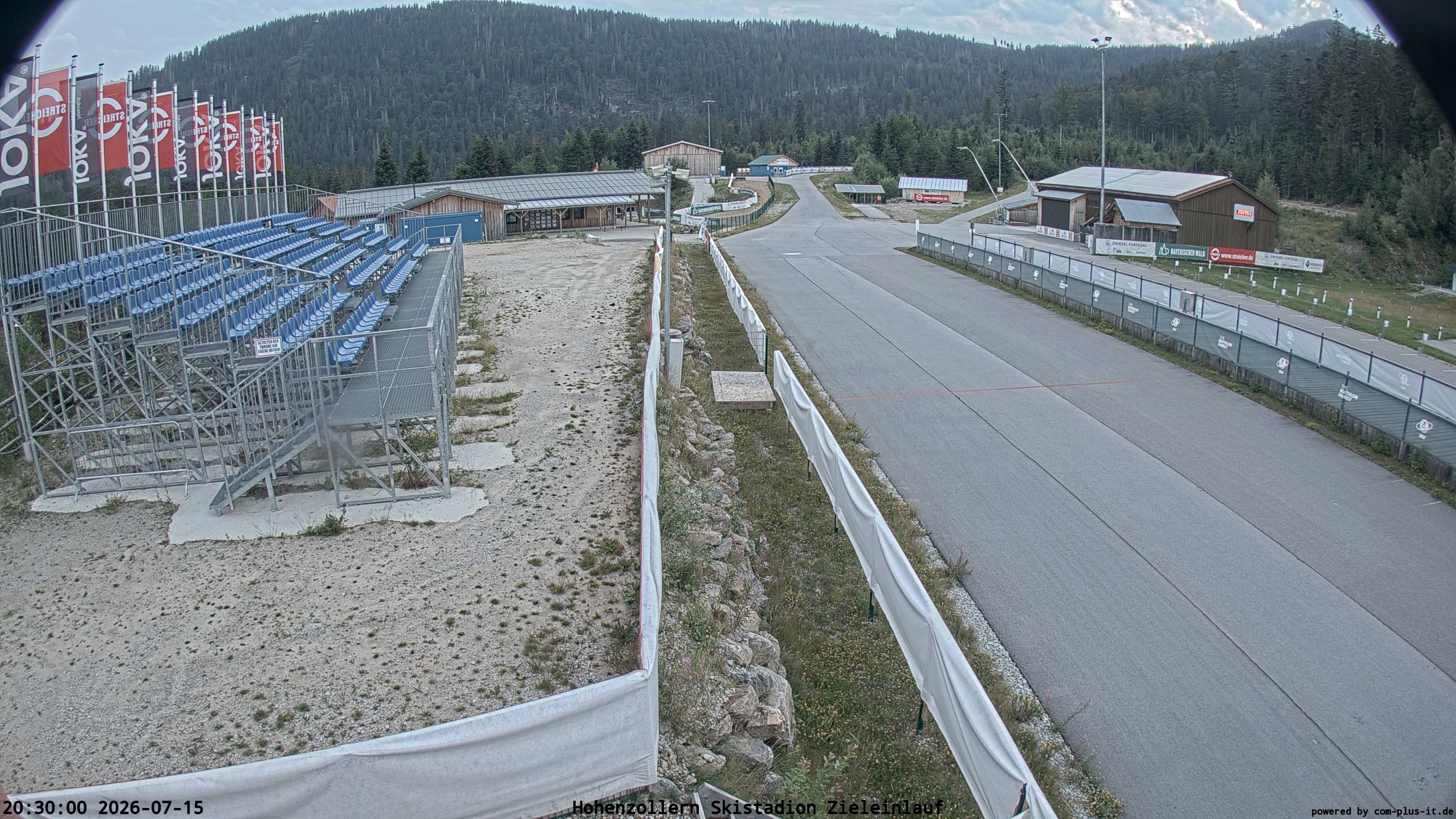 Archived image Webcam Arber Biathlon Stadium