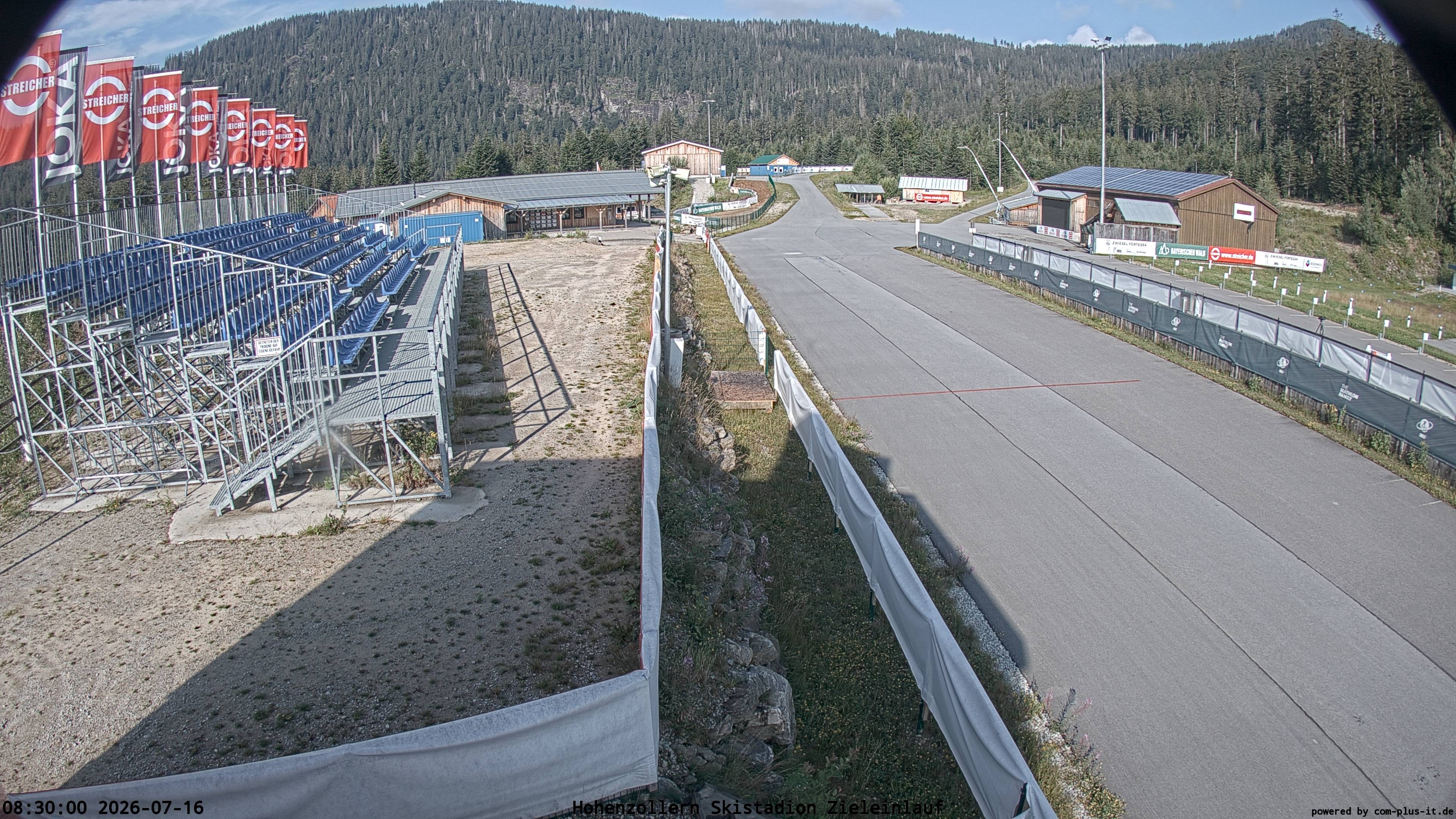 Archived image Webcam Arber Biathlon Stadium