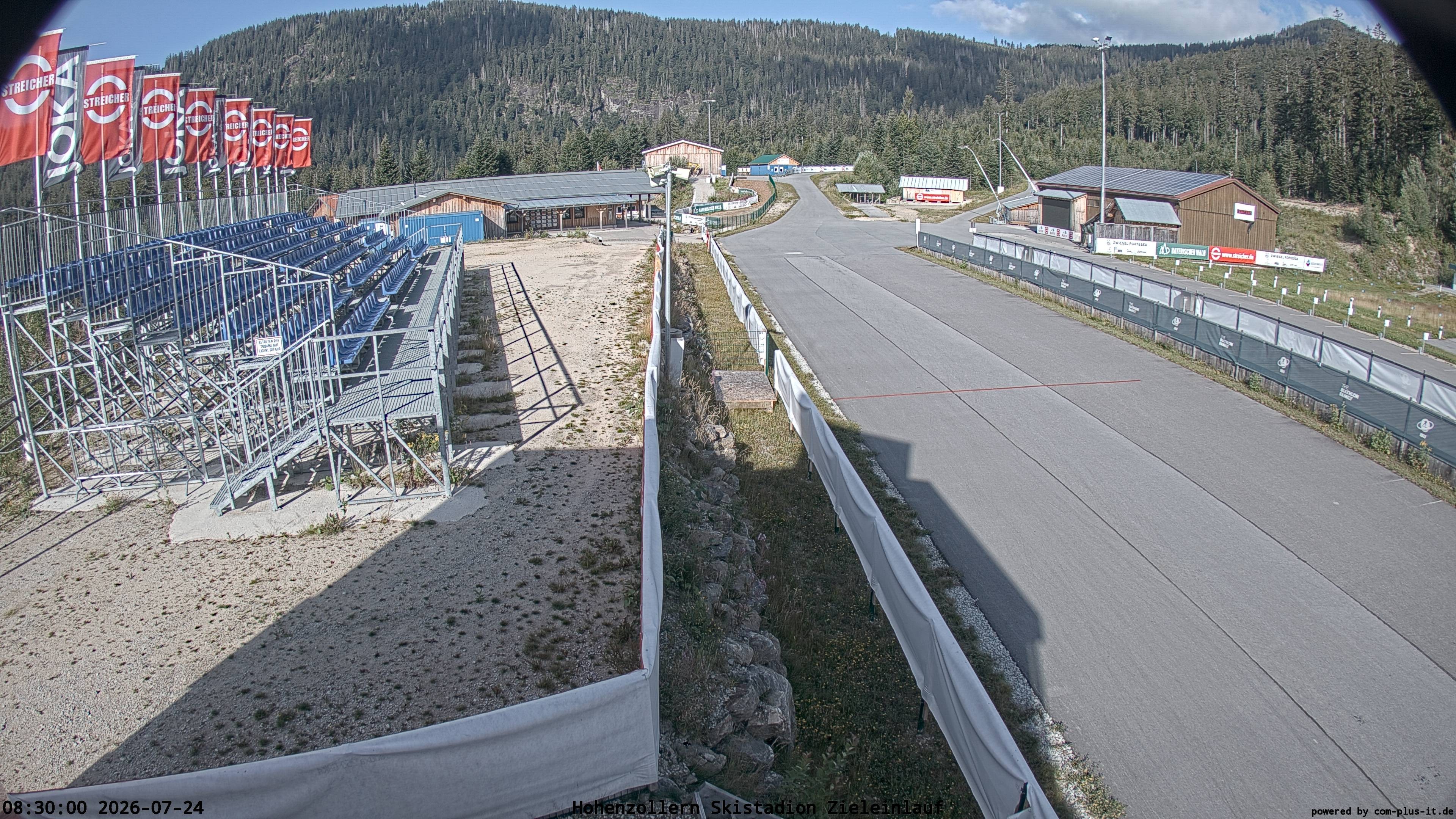 Archived image Webcam Arber Biathlon Stadium