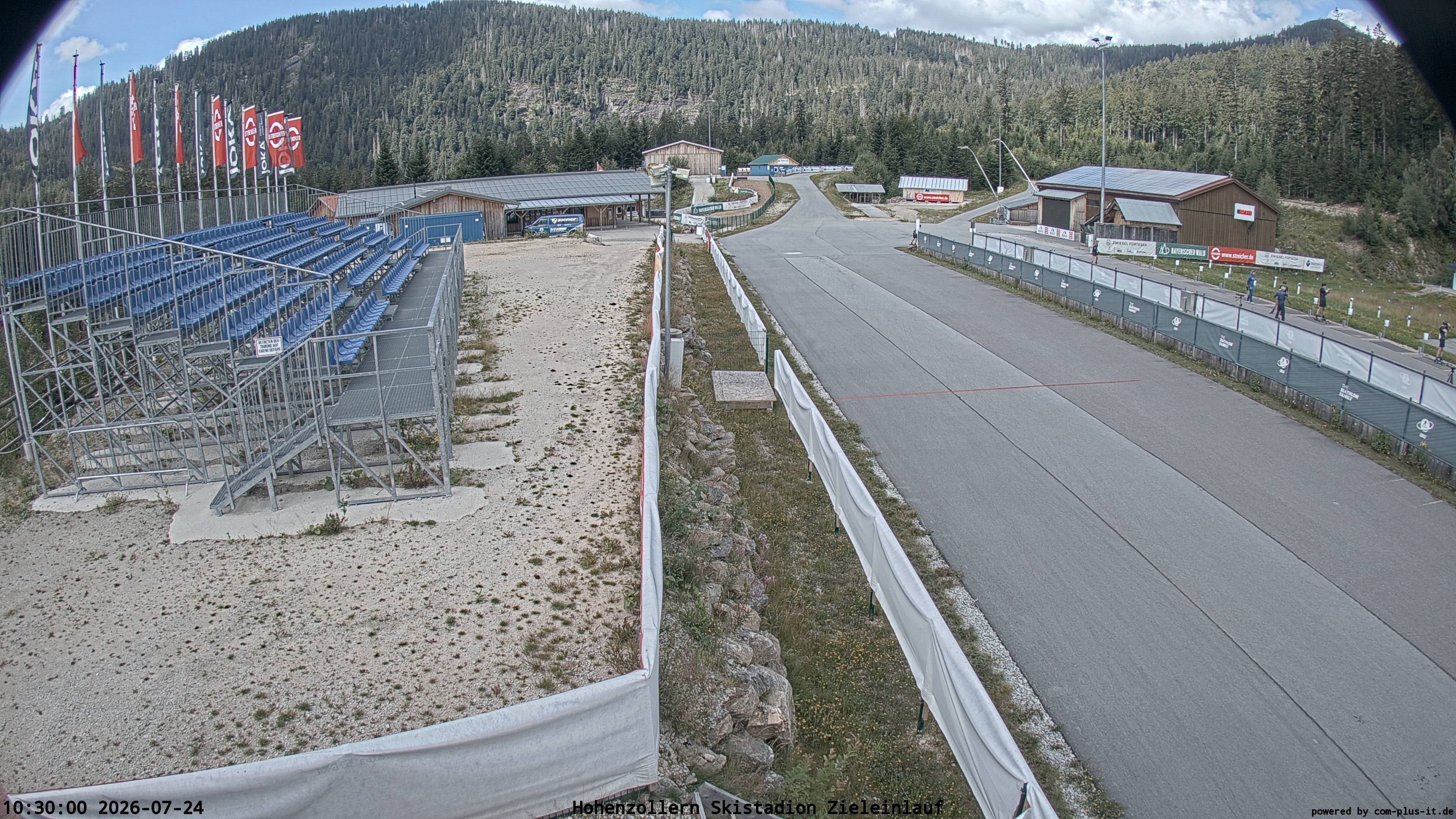 Archived image Webcam Arber Biathlon Stadium