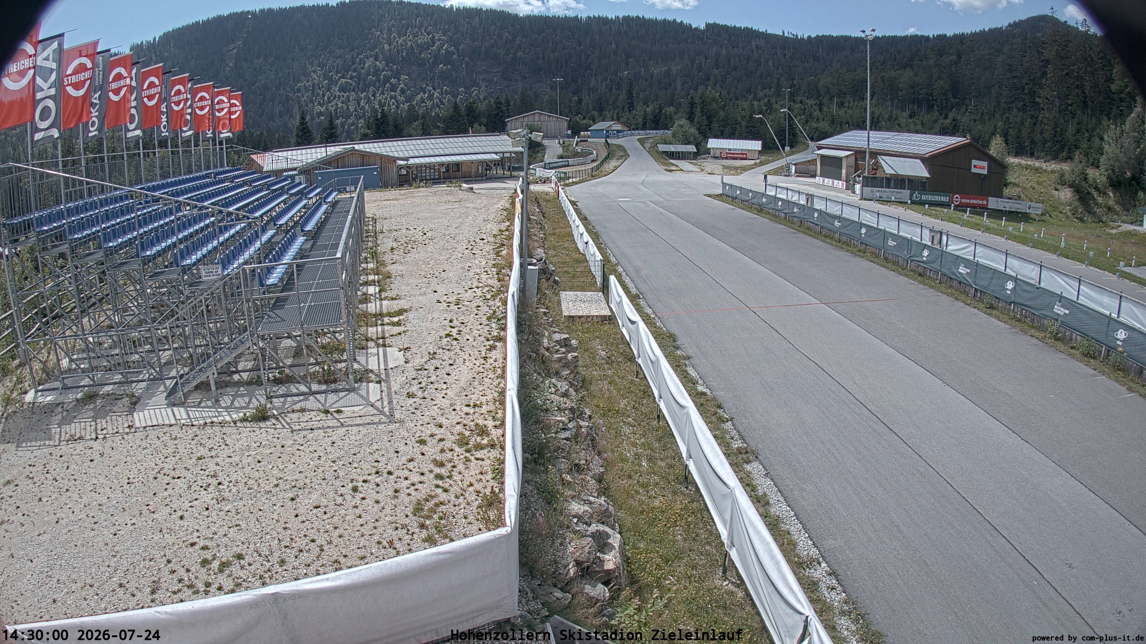 Archived image Webcam Arber Biathlon Stadium