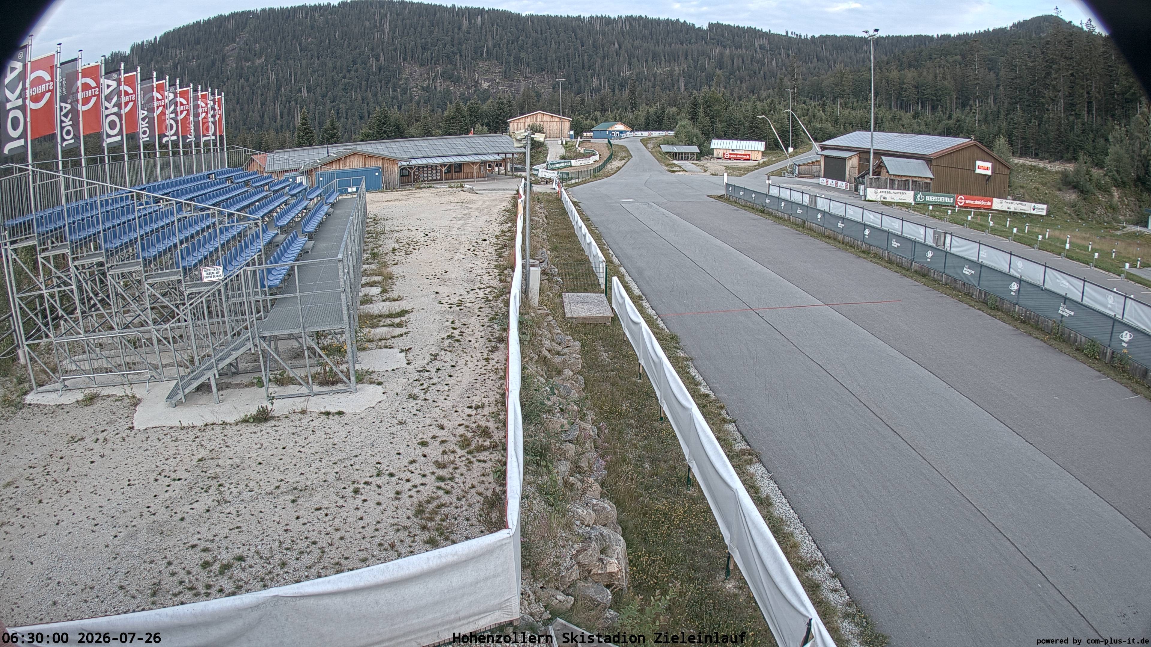 Archived image Webcam Arber Biathlon Stadium