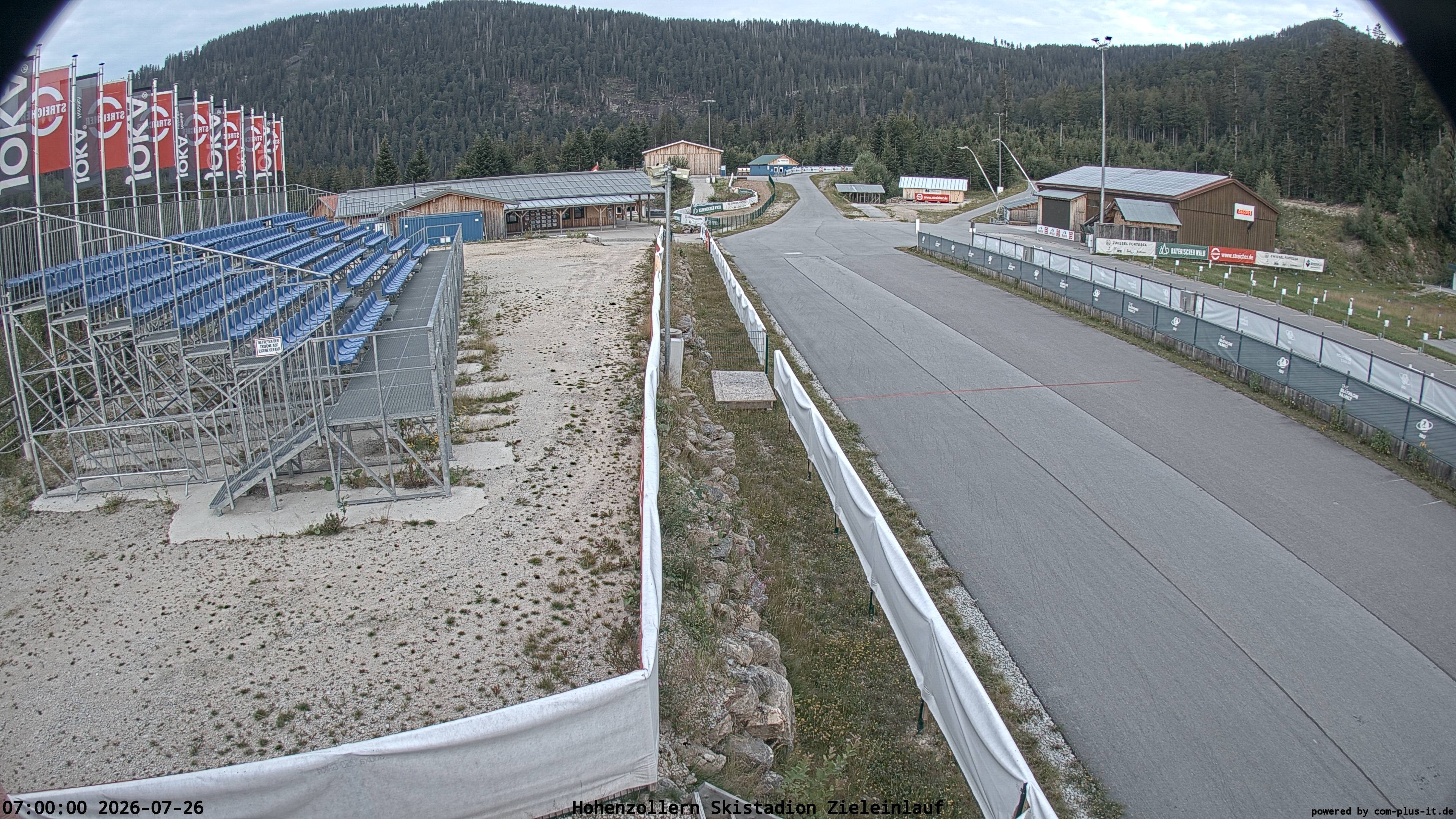 Archived image Webcam Arber Biathlon Stadium