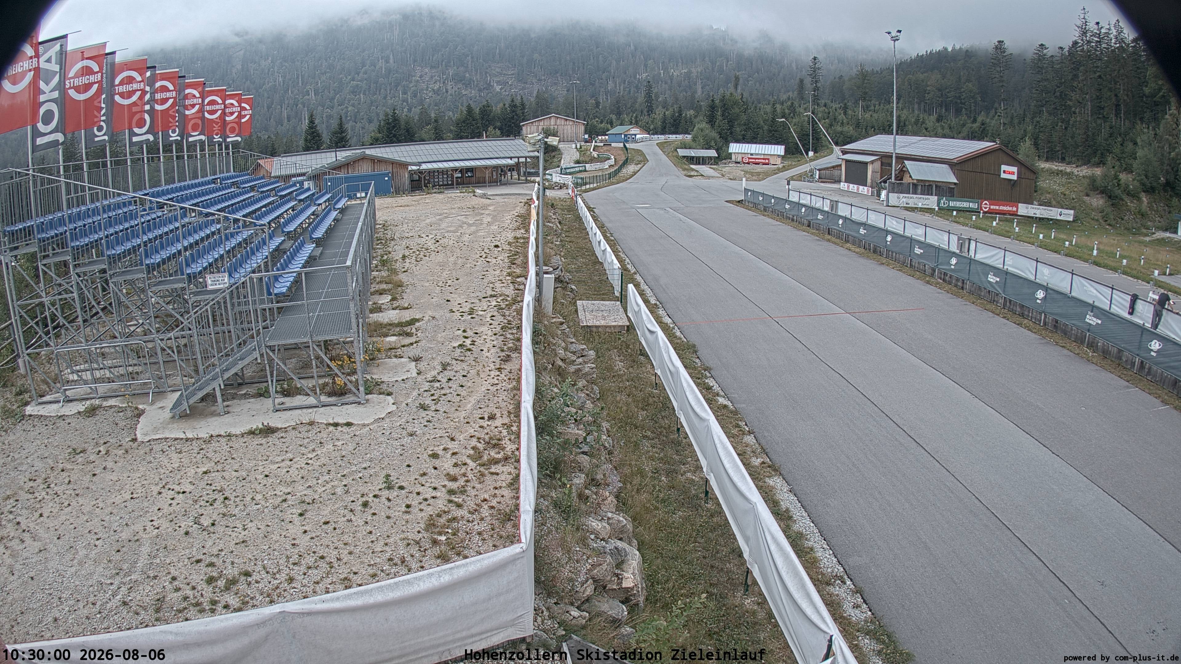 Archived image Webcam Arber Biathlon Stadium