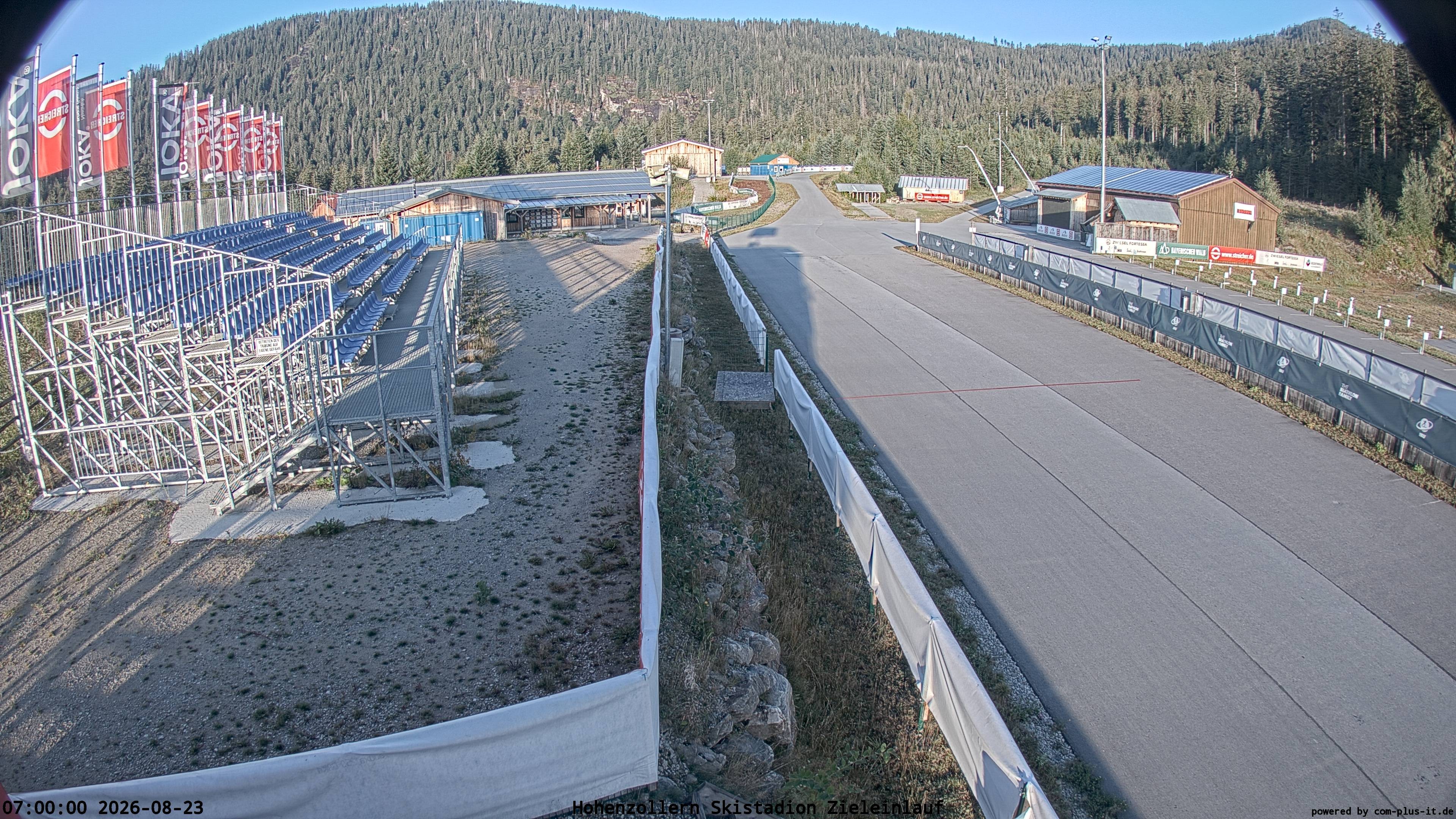 Archived image Webcam Arber Biathlon Stadium