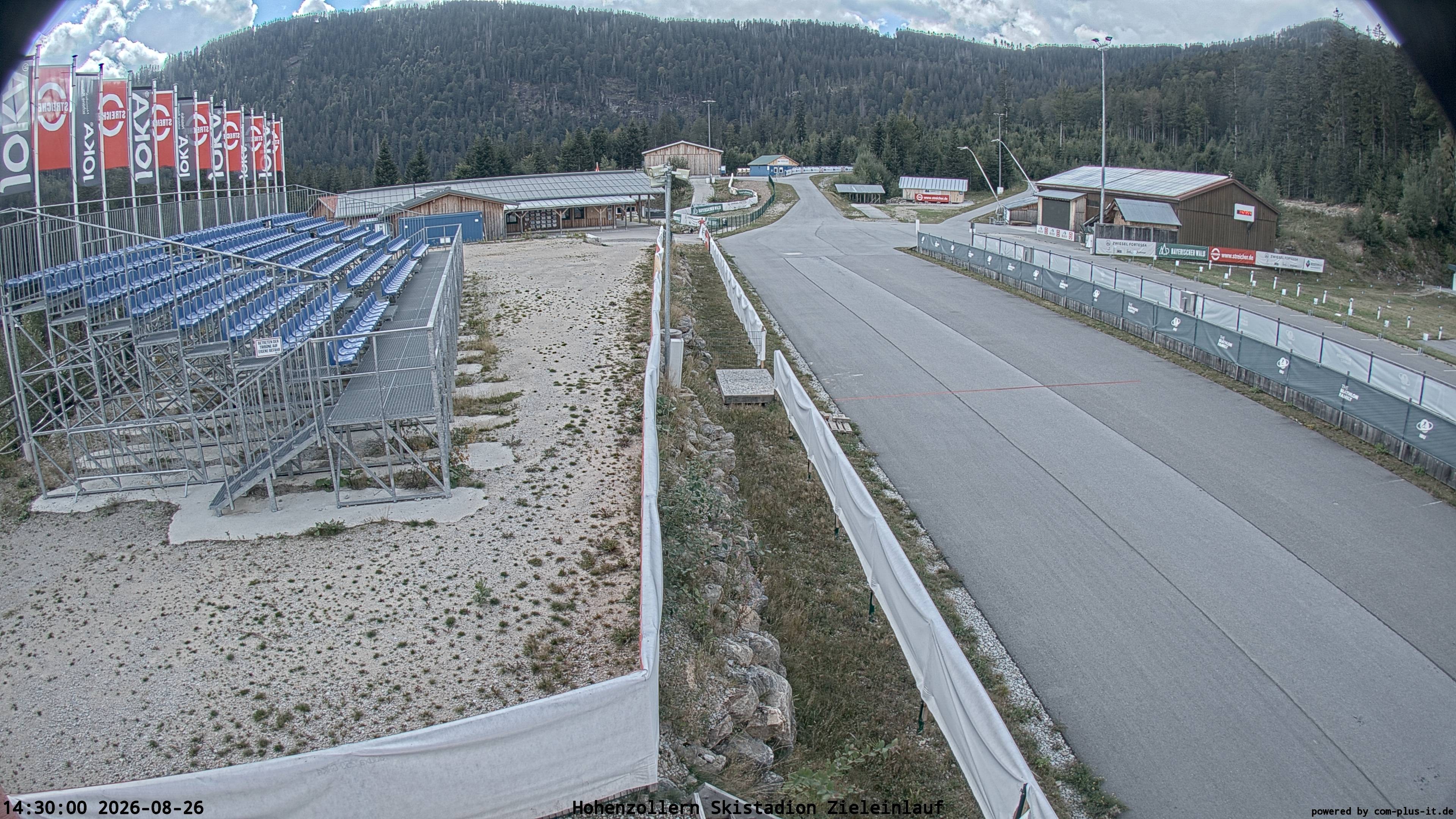 Archived image Webcam Arber Biathlon Stadium