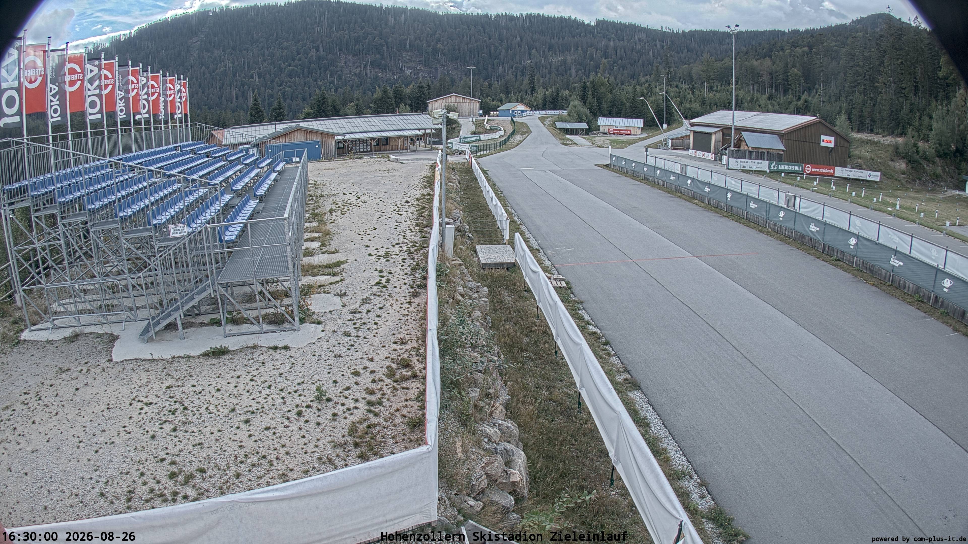 Archived image Webcam Arber Biathlon Stadium