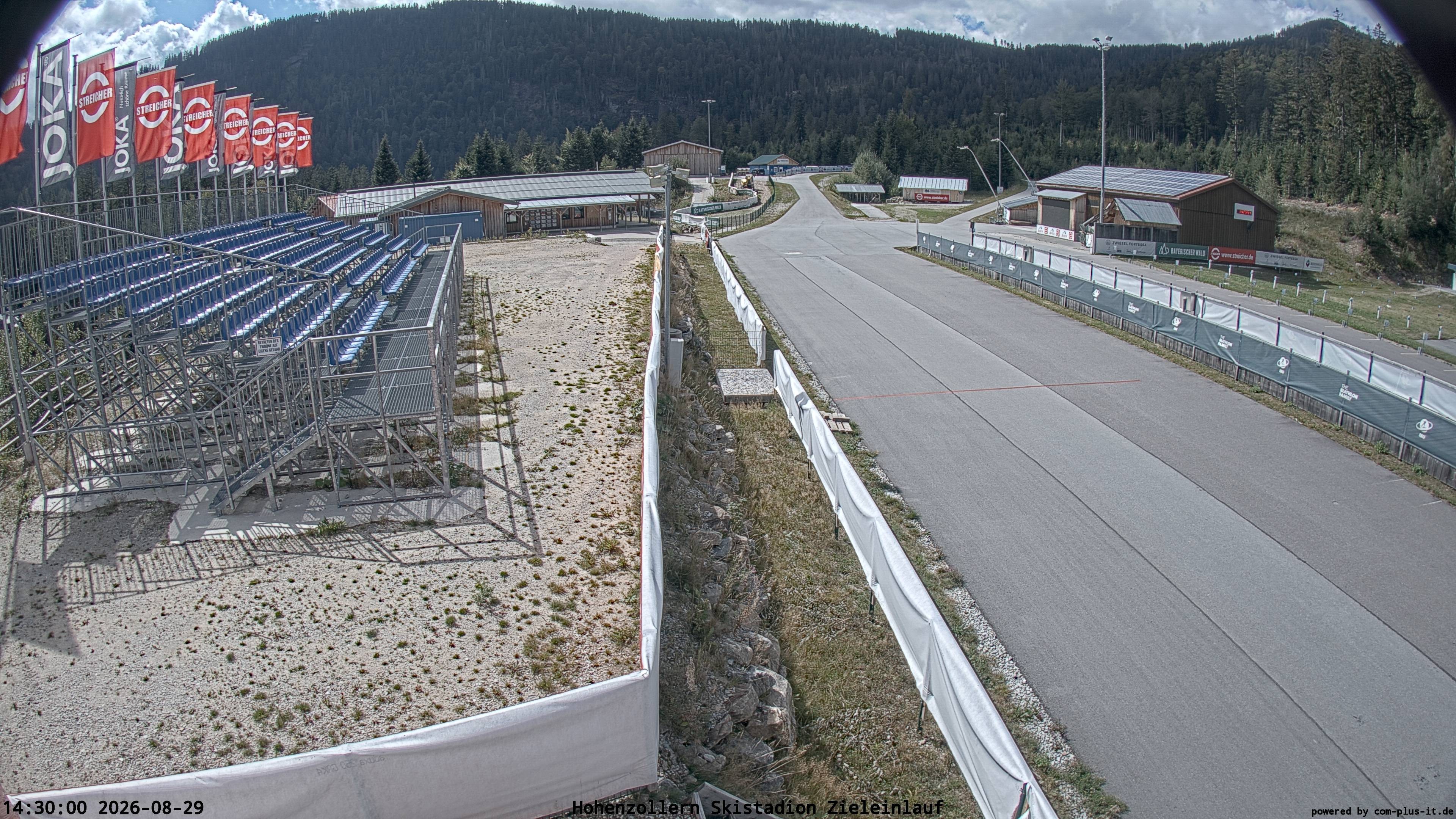 Archived image Webcam Arber Biathlon Stadium