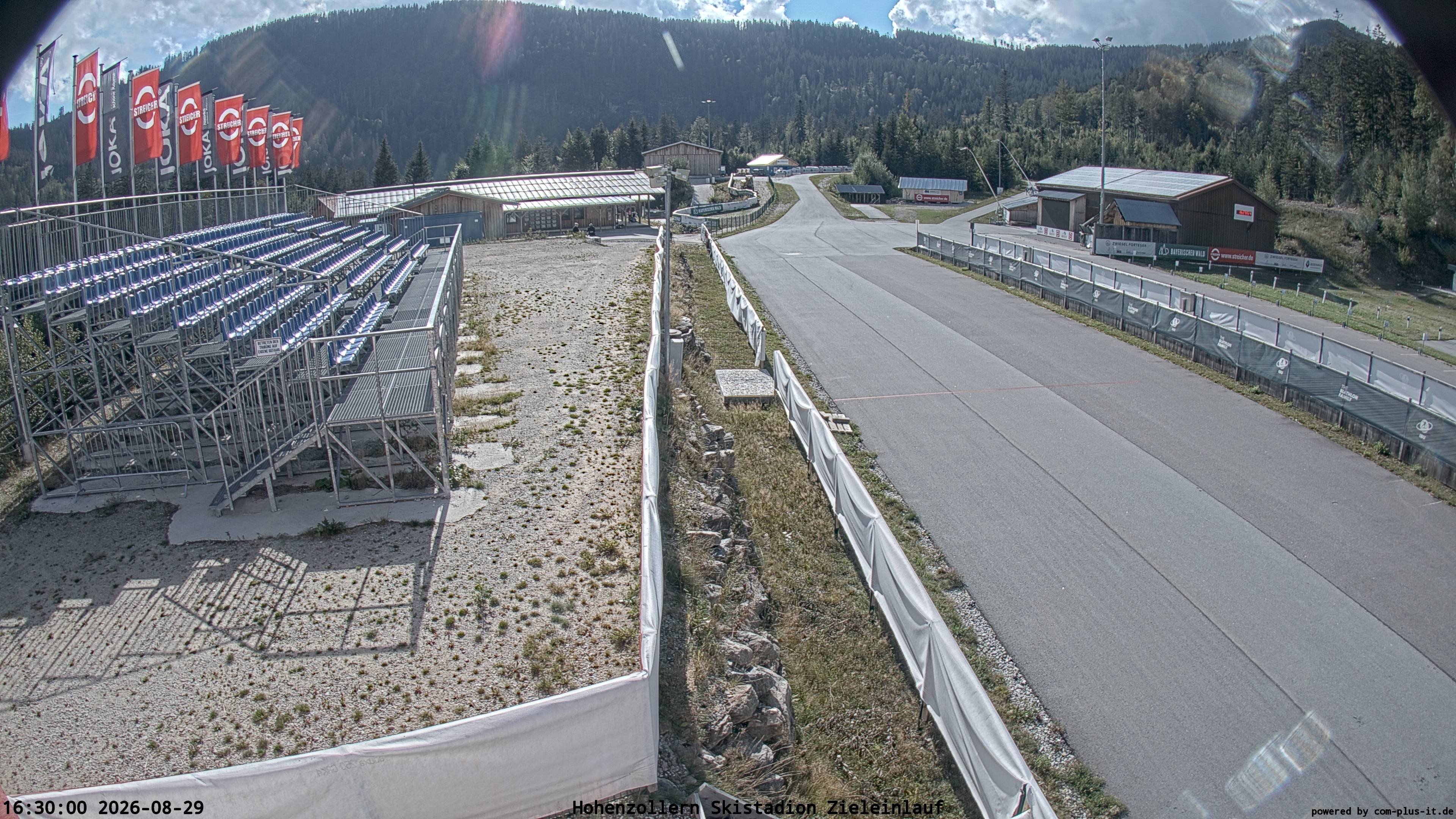 Archived image Webcam Arber Biathlon Stadium