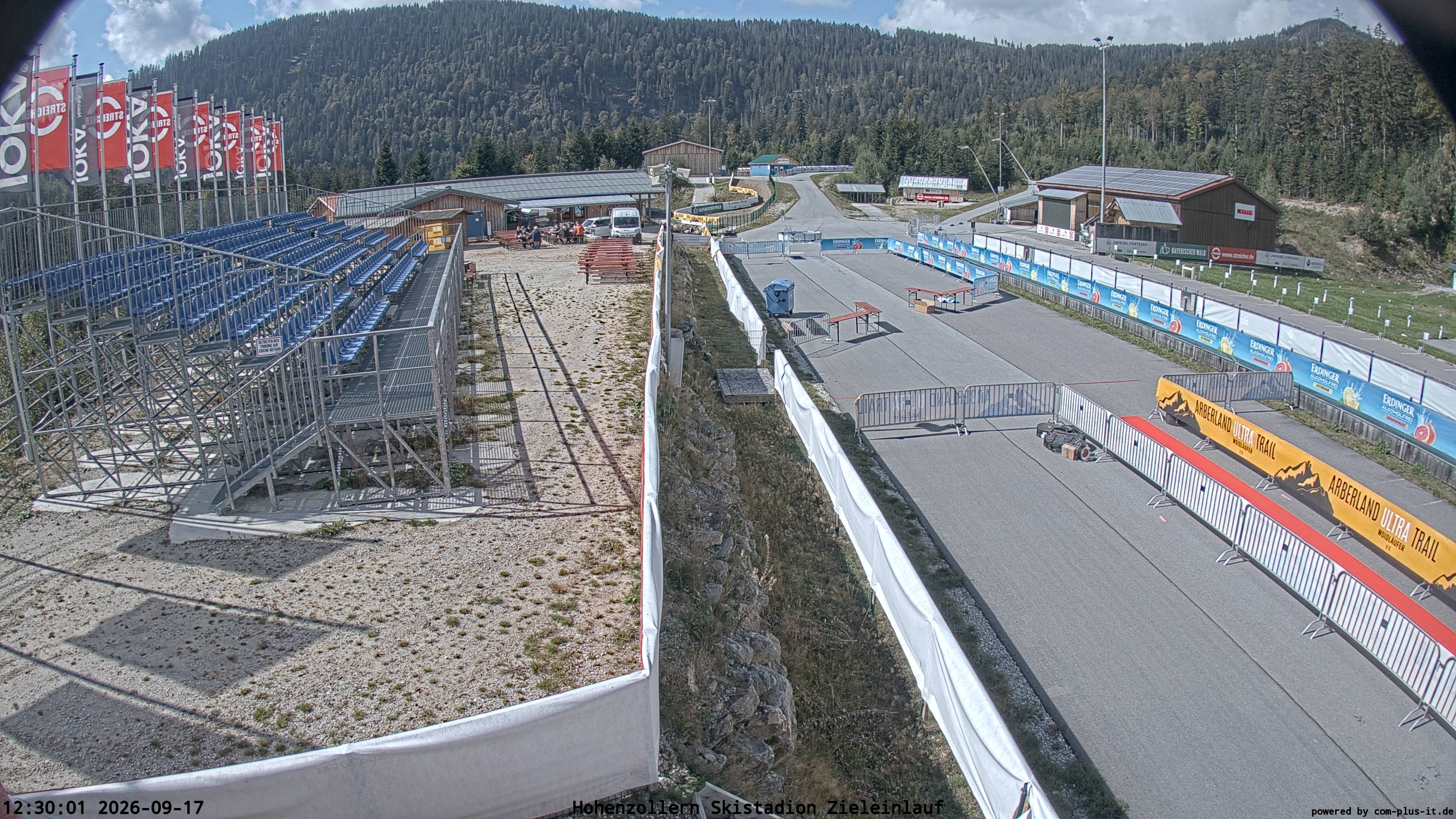 Archived image Webcam Arber Biathlon Stadium