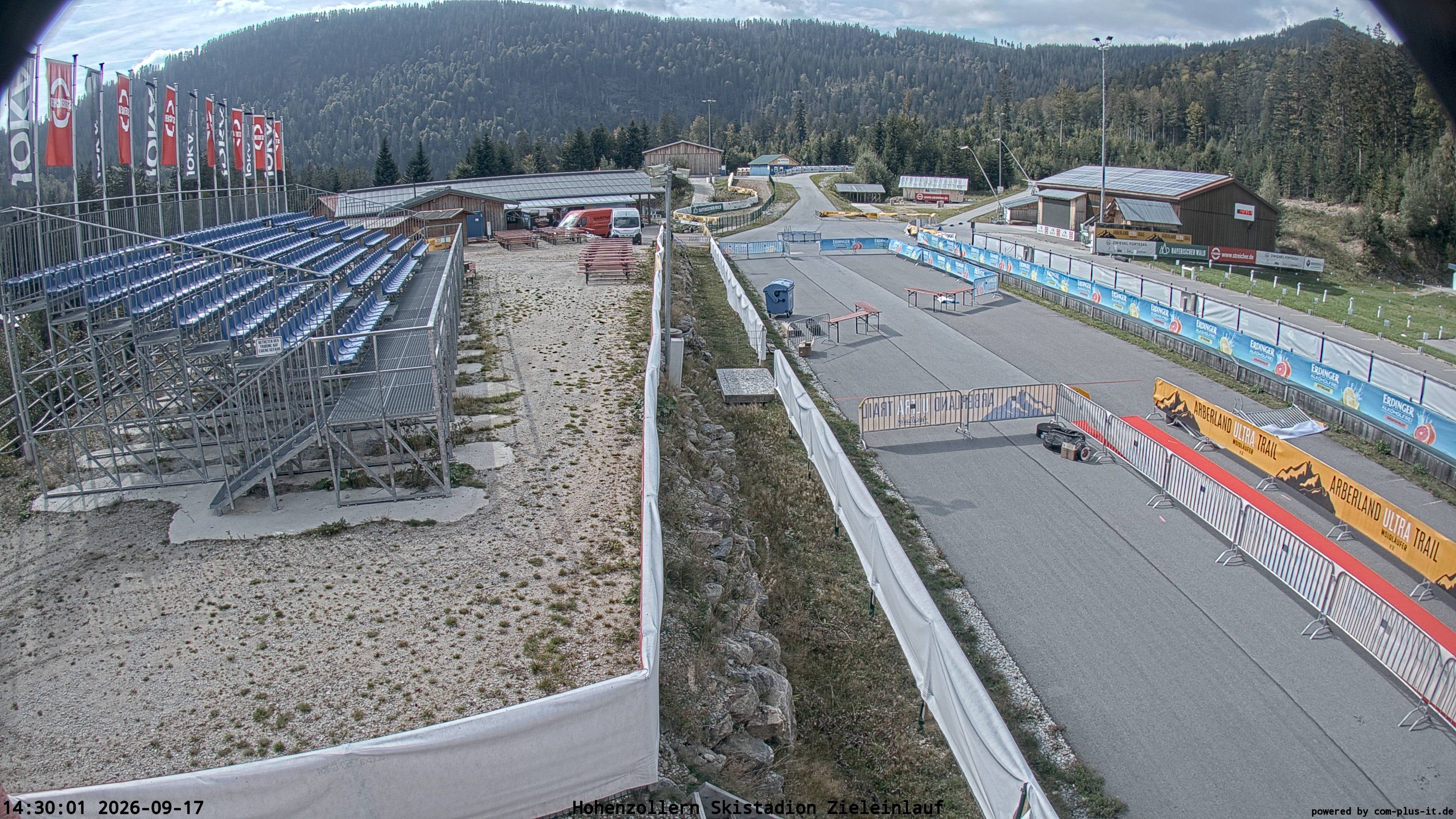 Archived image Webcam Arber Biathlon Stadium