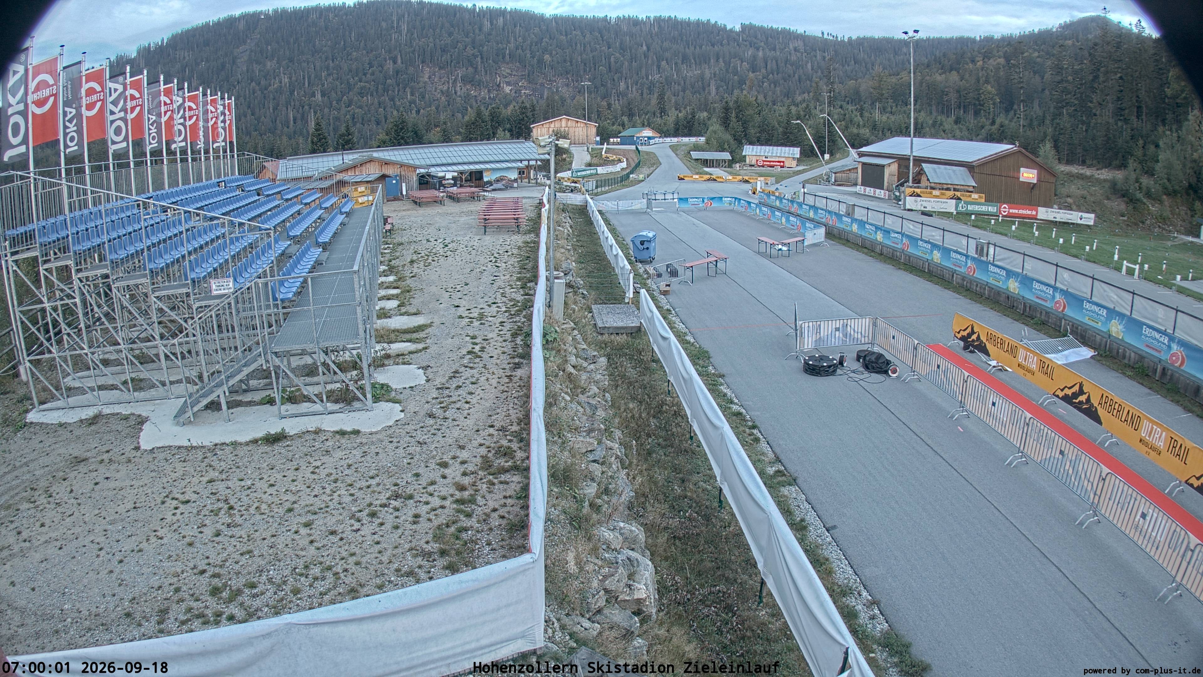 Archived image Webcam Arber Biathlon Stadium
