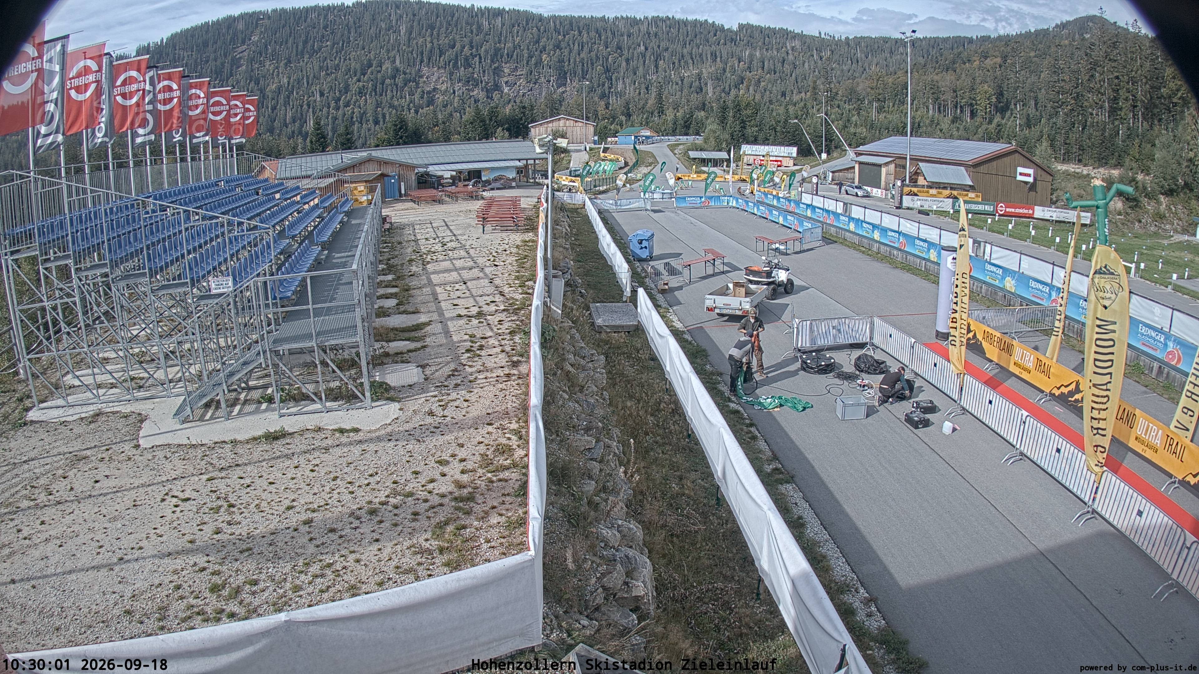 Archived image Webcam Arber Biathlon Stadium
