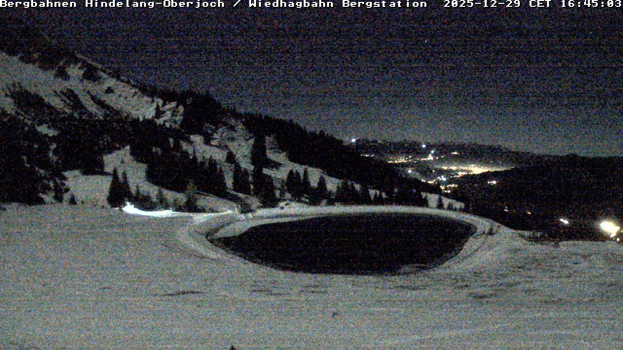 Archiv Foto Webcam Bad Hindelang - Bergstation Wiedhag Alpe