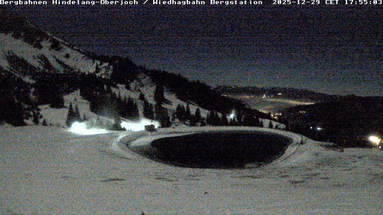 Archiv Foto Webcam Bad Hindelang - Bergstation Wiedhag Alpe