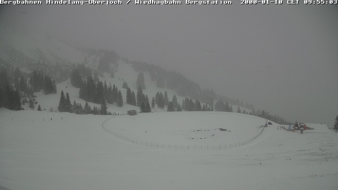 Archived image Webcam Bad Hindelang - Wiedhag Alp top station