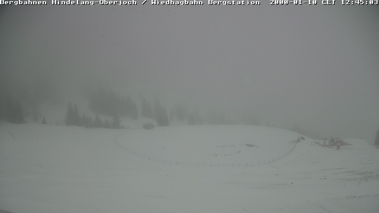 Archived image Webcam Bad Hindelang - Wiedhag Alp top station