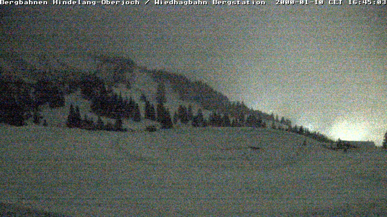 Archived image Webcam Bad Hindelang - Wiedhag Alp top station