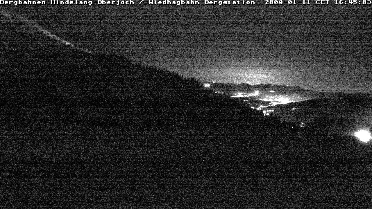 Archiv Foto Webcam Bad Hindelang - Bergstation Wiedhag Alpe