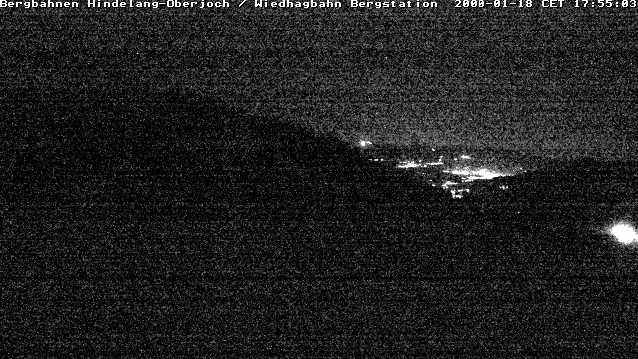 Archiv Foto Webcam Bad Hindelang - Bergstation Wiedhag Alpe