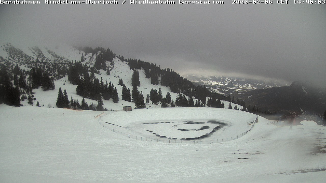 Archiv Foto Webcam Bad Hindelang - Bergstation Wiedhag Alpe