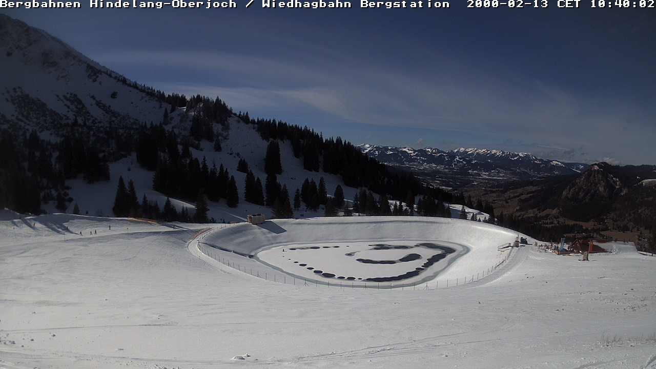 Archiv Foto Webcam Bad Hindelang - Bergstation Wiedhag Alpe