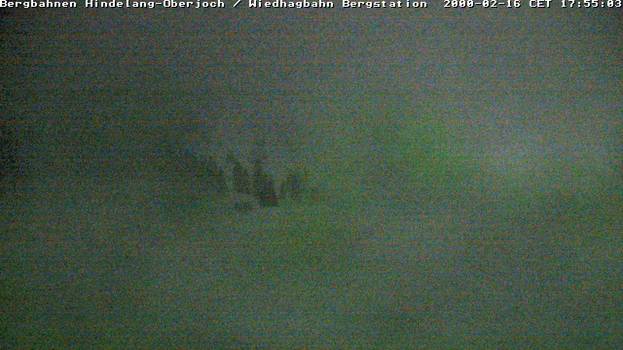 Archiv Foto Webcam Bad Hindelang - Bergstation Wiedhag Alpe