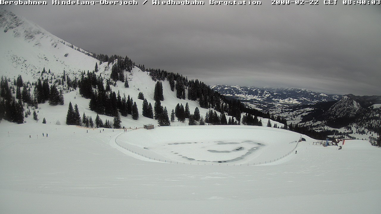 Archiv Foto Webcam Bad Hindelang - Bergstation Wiedhag Alpe
