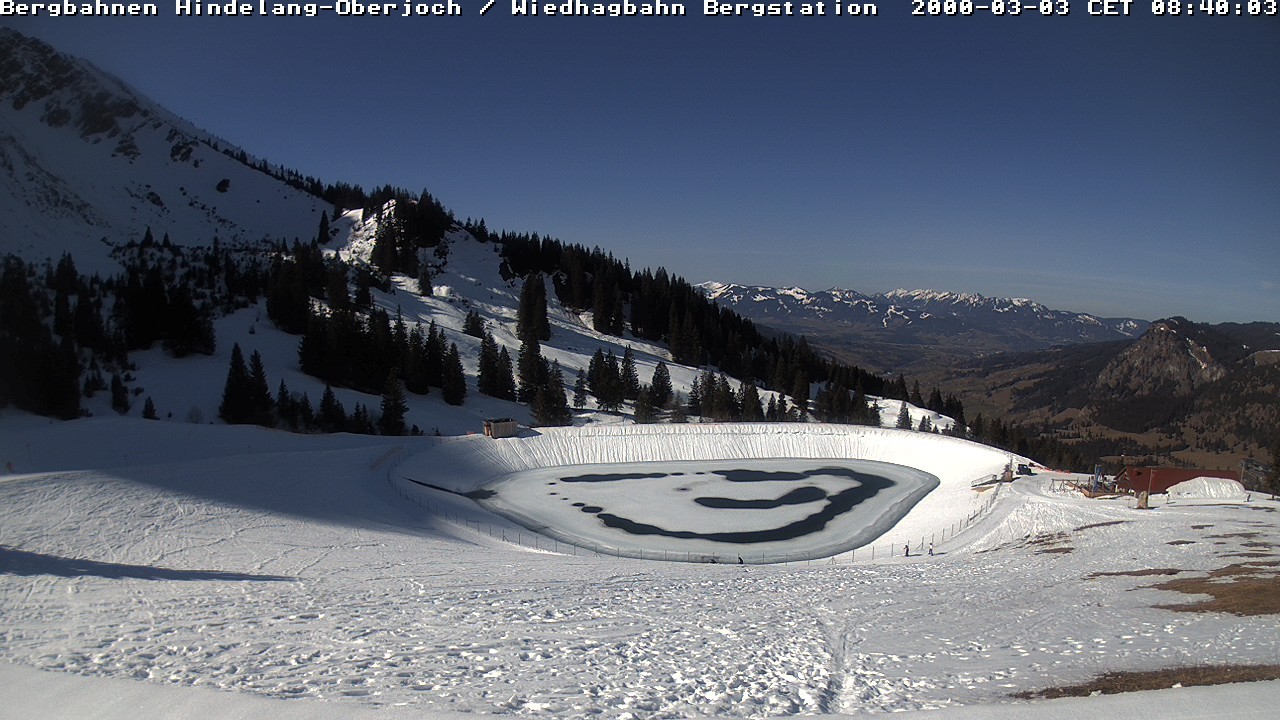 Archiv Foto Webcam Bad Hindelang - Bergstation Wiedhag Alpe