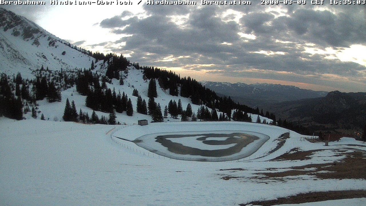 Archiv Foto Webcam Bad Hindelang - Bergstation Wiedhag Alpe