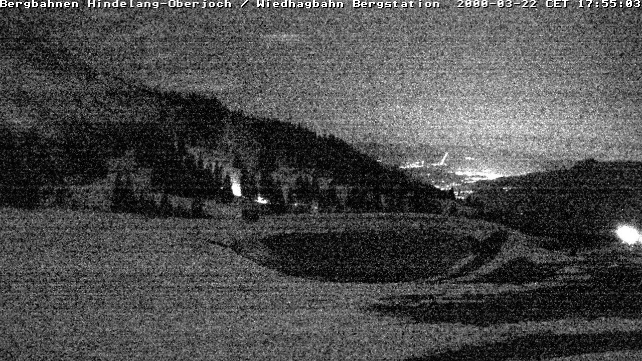 Archiv Foto Webcam Bad Hindelang - Bergstation Wiedhag Alpe