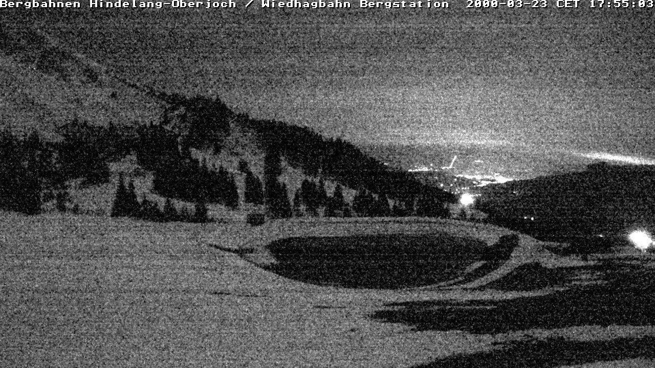 Archiv Foto Webcam Bad Hindelang - Bergstation Wiedhag Alpe