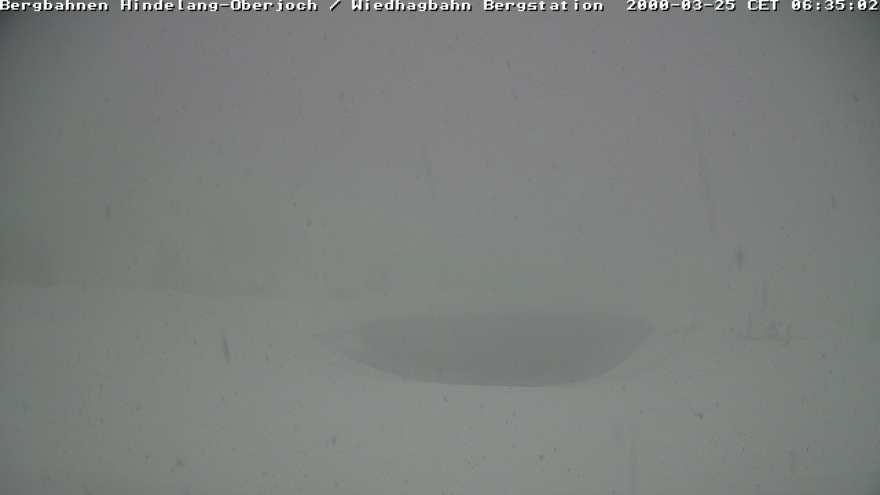 Archiv Foto Webcam Bad Hindelang - Bergstation Wiedhag Alpe