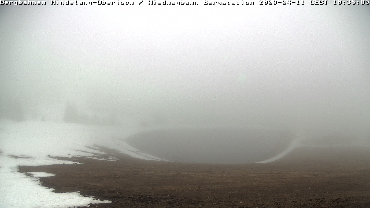 Archiv Foto Webcam Bad Hindelang - Bergstation Wiedhag Alpe